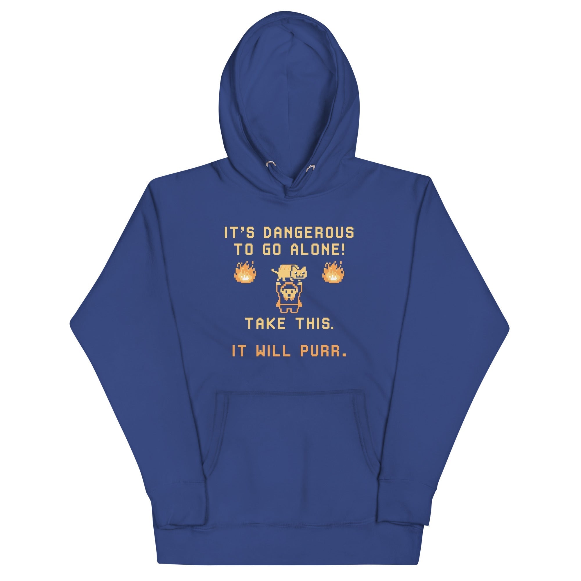 It's Dangerous To Go Alone Unisex Hoodie T-Shirts, Sweatshirt | PureTeeCo.com (Image 4)