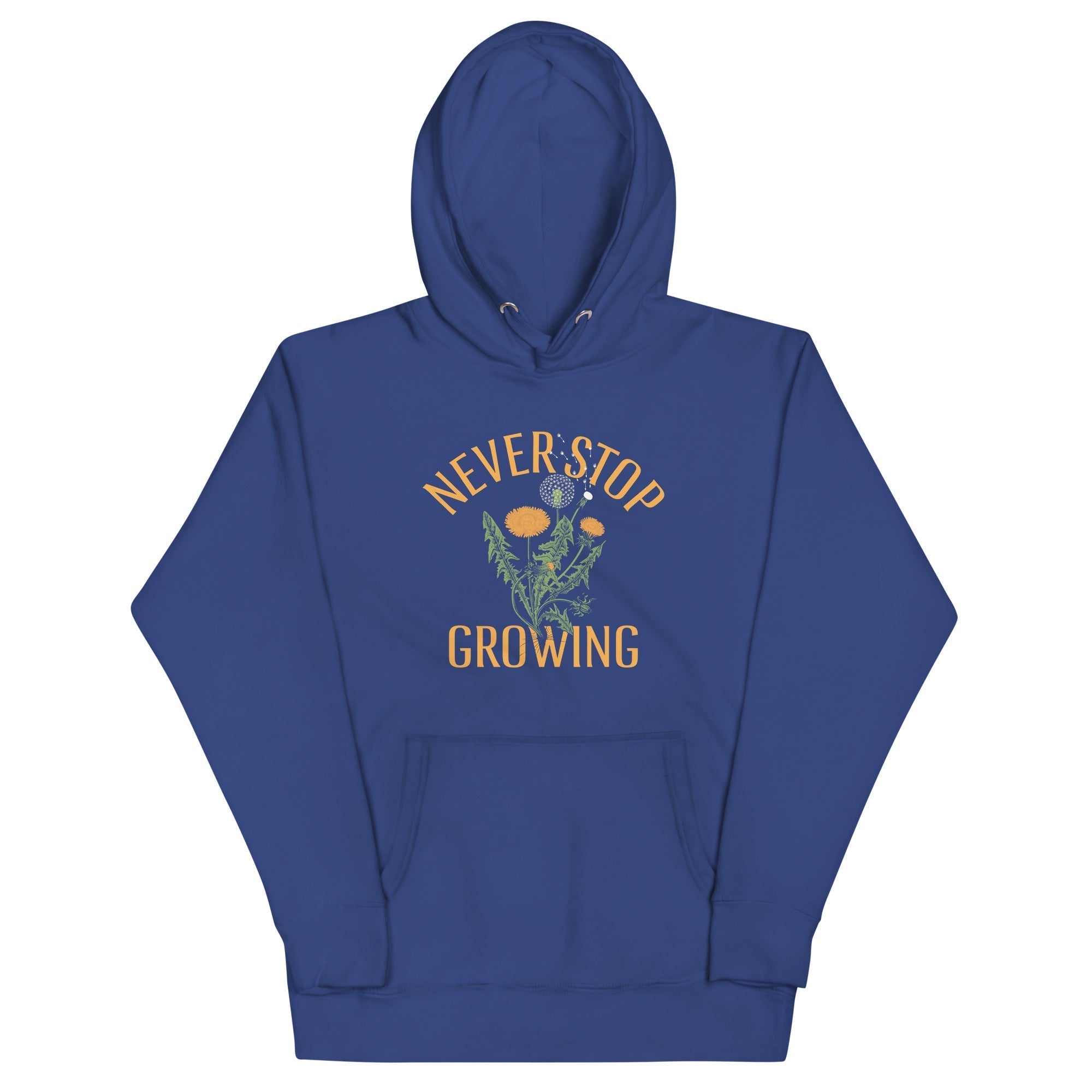 Never Stop Growing Unisex Hoodie T-Shirts, Sweatshirt | PureTeeCo.com (Image 4)