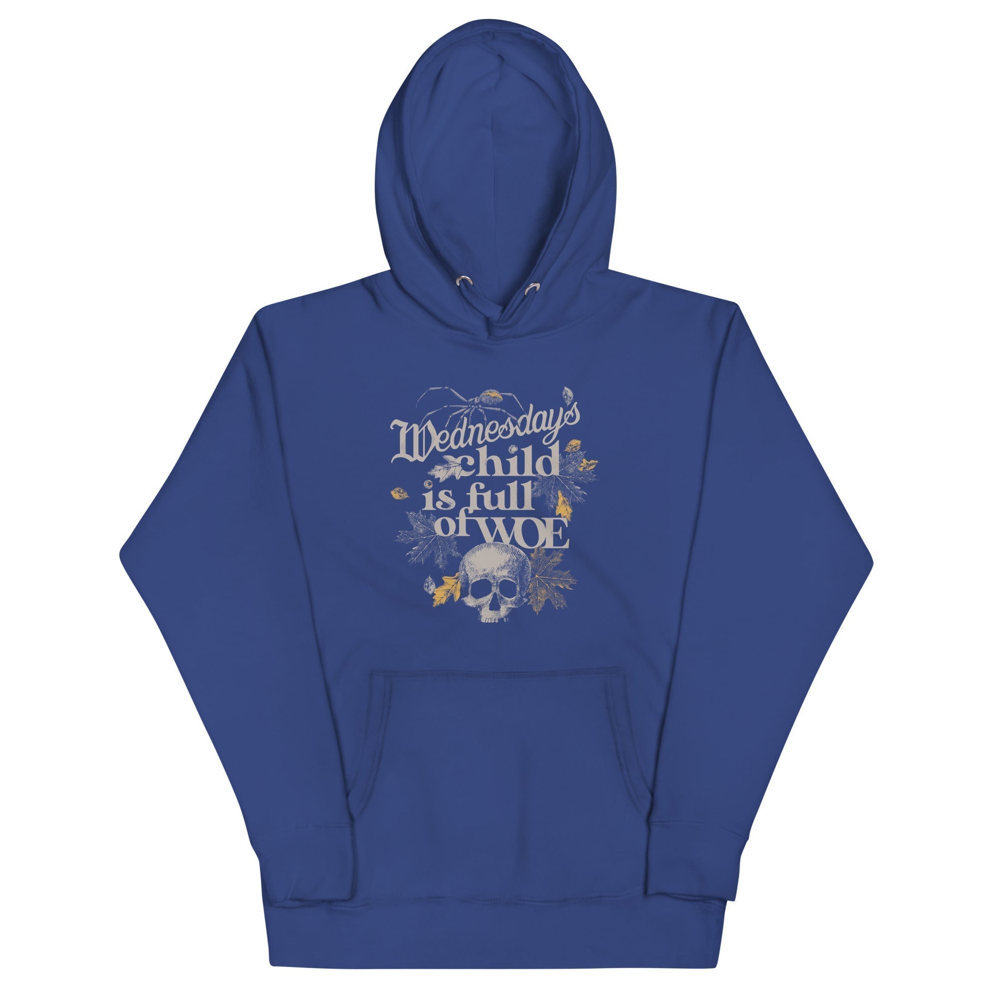 Wednesday's Child Is Full Of Woe Unisex Hoodie T-Shirts, Sweatshirt | PureTeeCo.com (Image 4)