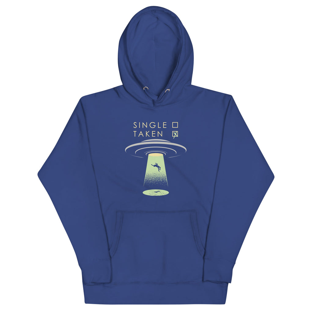 Single Taken UFO Unisex Hoodie T-Shirts, Sweatshirt | PureTeeCo.com (Image 4)