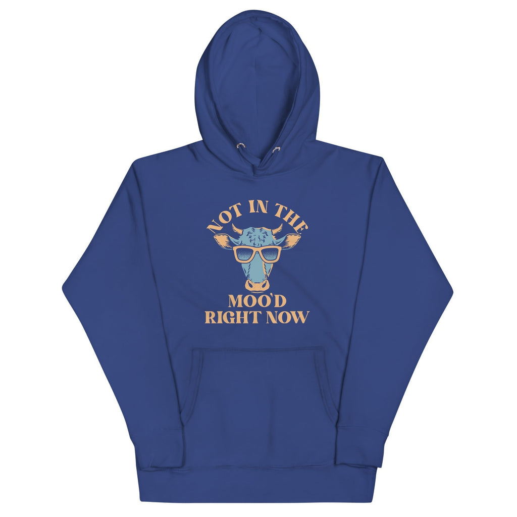 Not In The Moo'd Right Now Unisex Hoodie T-Shirts, Sweatshirt | PureTeeCo.com (Image 4)