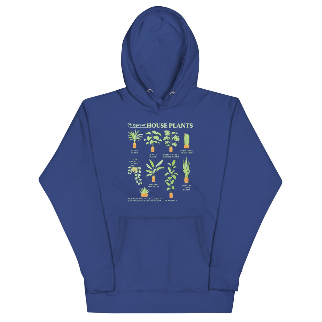 Types Of House Plants Unisex Hoodie T-Shirts, Sweatshirt | PureTeeCo.com (Image 1)
