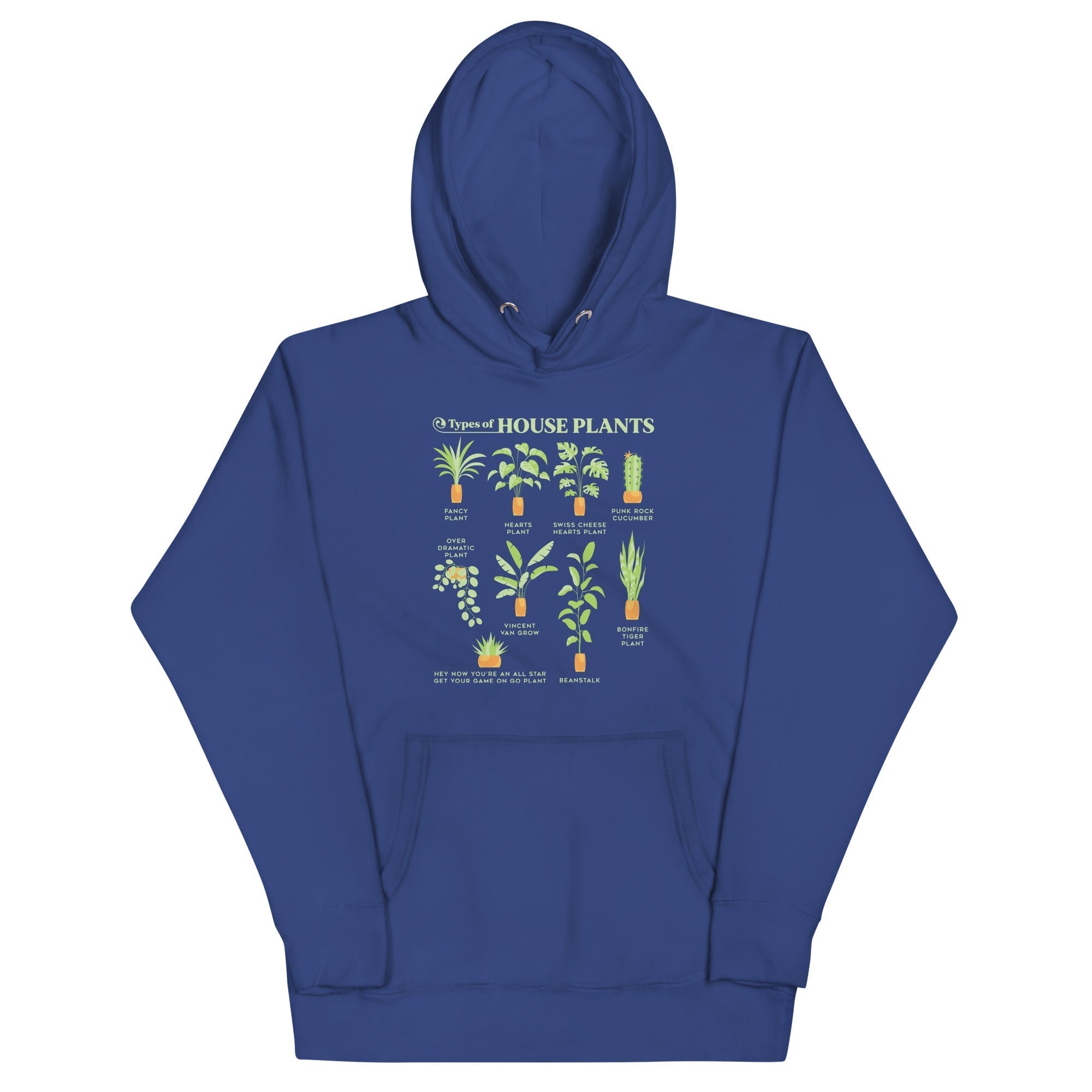 Types Of House Plants Unisex Hoodie T-Shirts, Sweatshirt | PureTeeCo.com (Image 1)