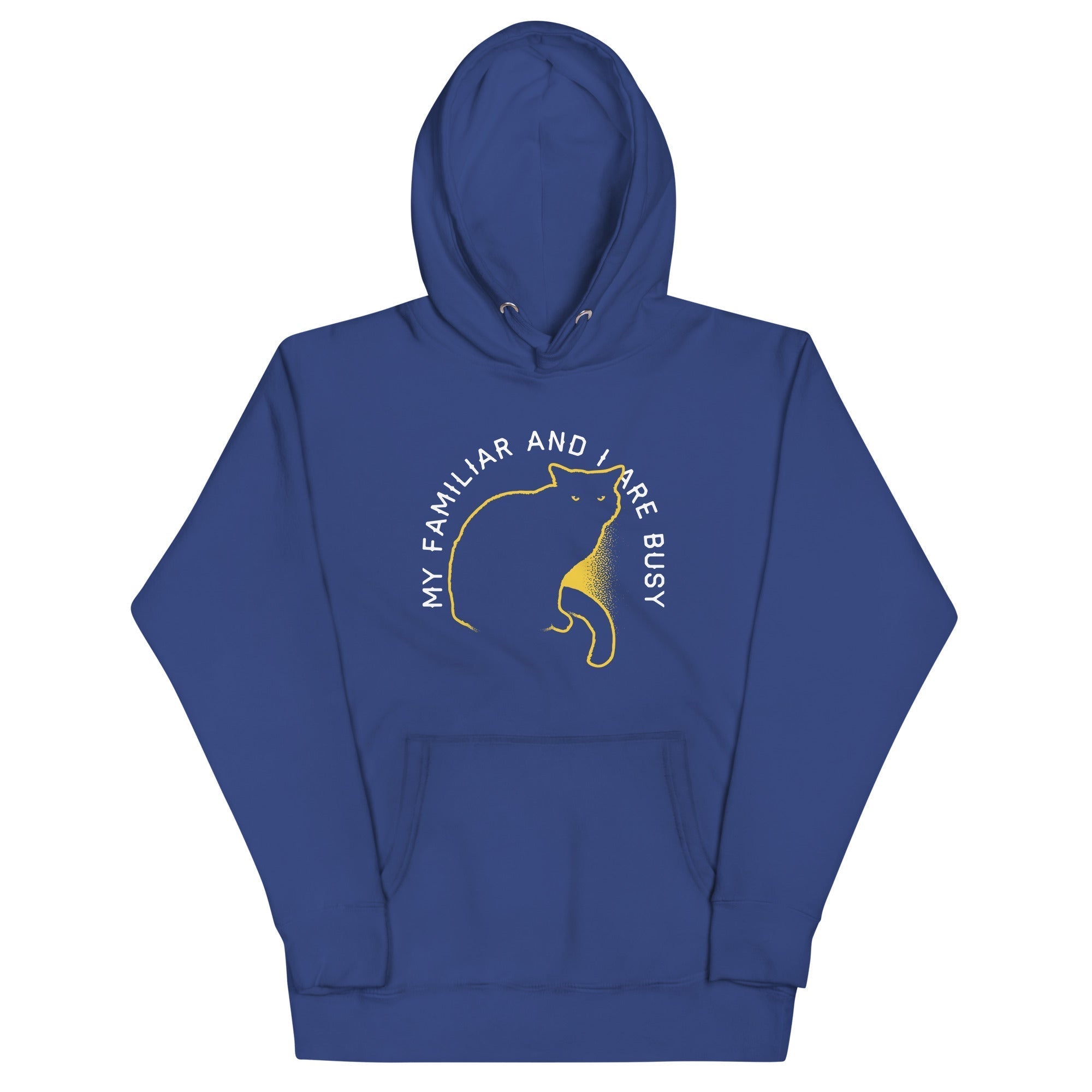 My Familiar And I Are Busy Unisex Hoodie T-Shirts, Sweatshirt | PureTeeCo.com (Image 4)