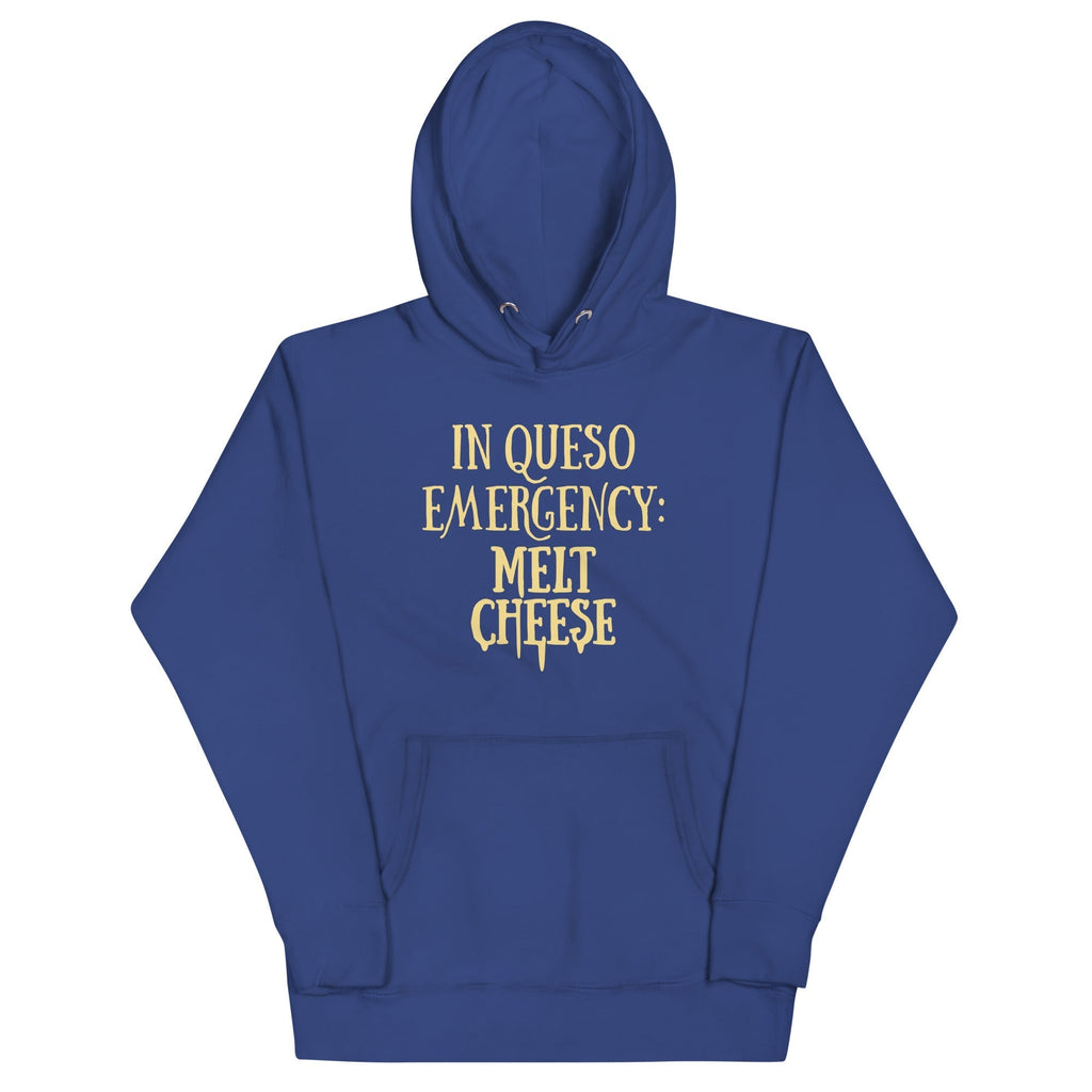 In Queso Emergency: Melt Cheese Unisex Hoodie T-Shirts, Sweatshirt | PureTeeCo.com (Image 4)