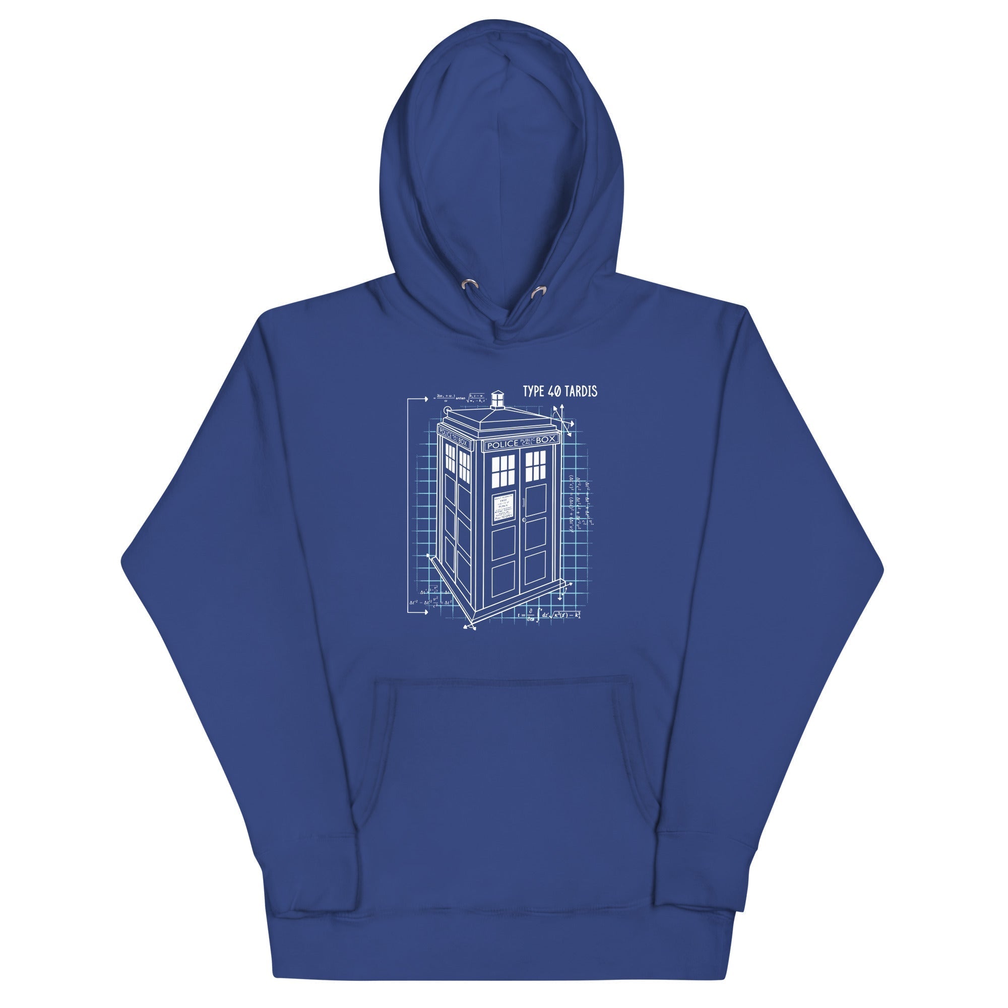Type 40 Tardis Unisex Hoodie T-Shirts, Sweatshirt | PureTeeCo.com (Image 1)