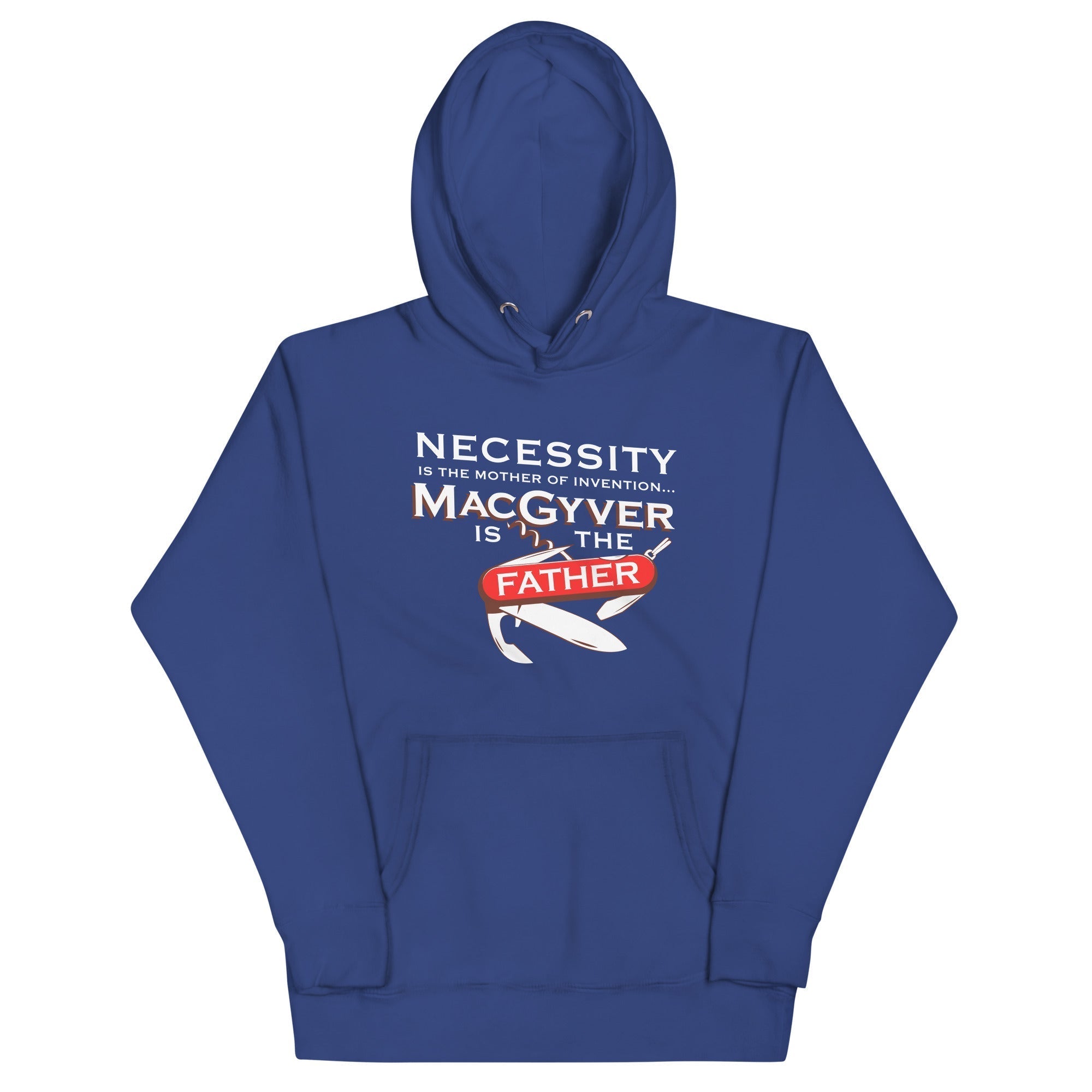 Necessity Is The Mother Unisex Hoodie T-Shirts, Sweatshirt | PureTeeCo.com (Image 3)