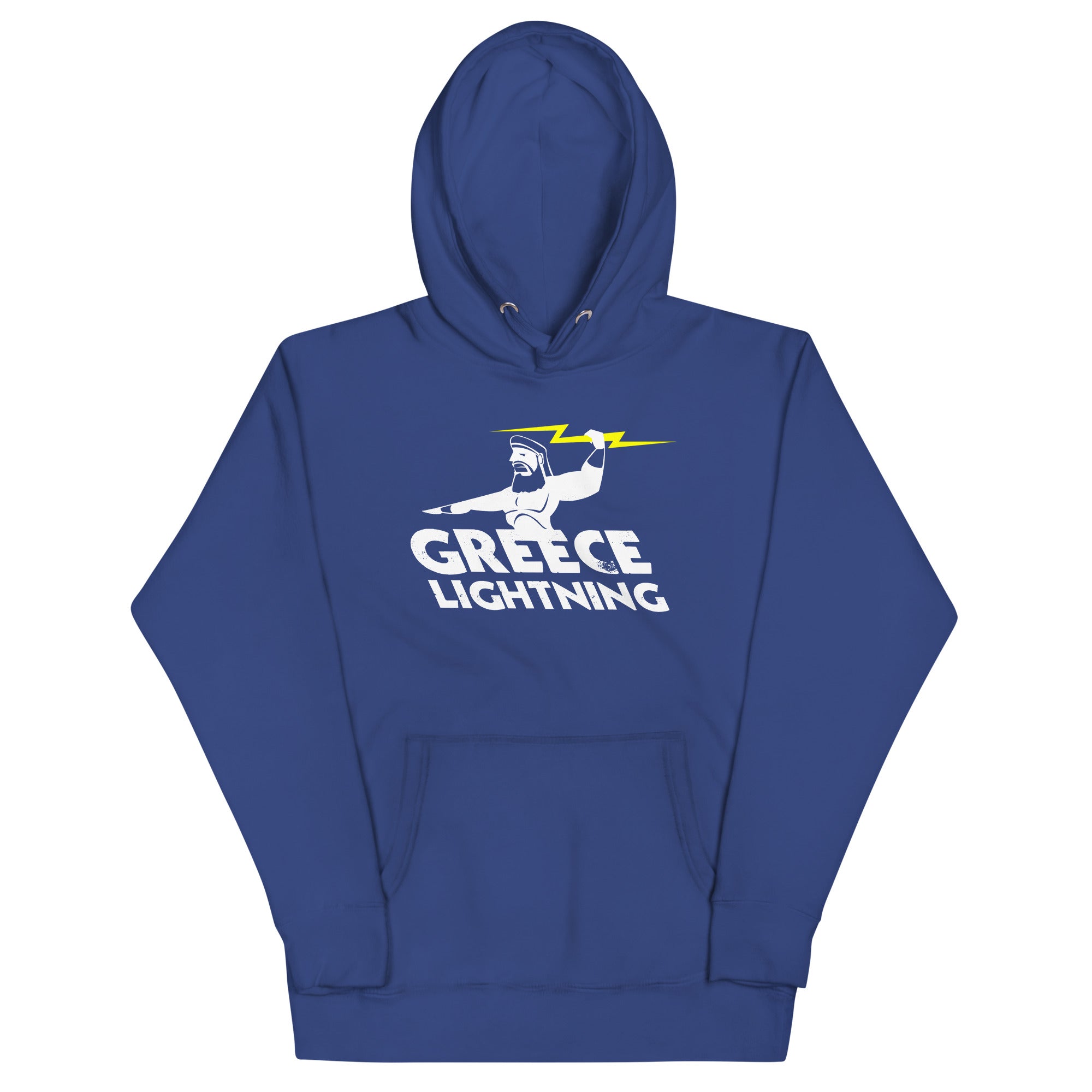 Greece Lightning Unisex Hoodie T-Shirts, Sweatshirt | PureTeeCo.com (Image 1)