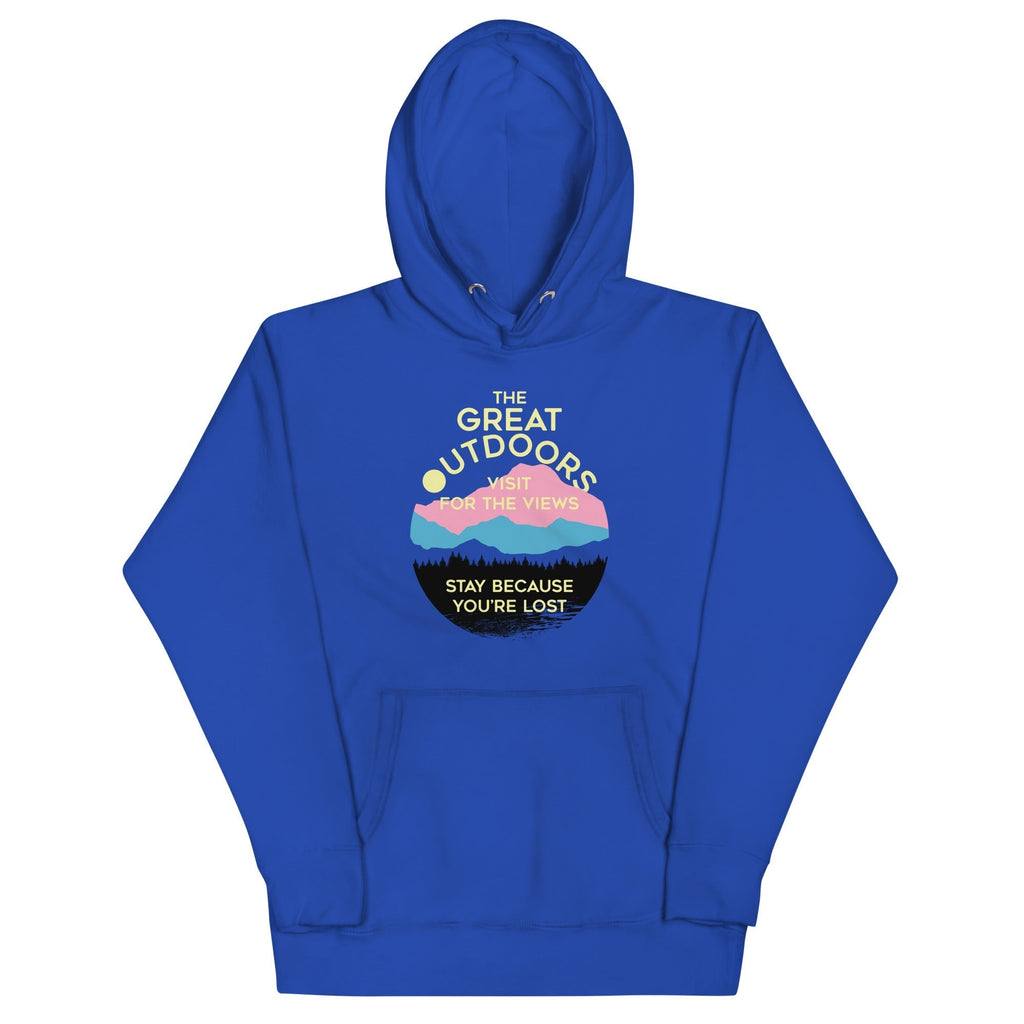 The Great Outdoors Unisex Hoodie T-Shirts, Sweatshirt | PureTeeCo.com (Image 1)