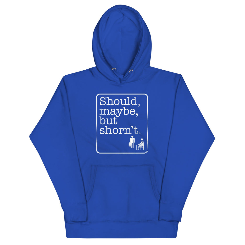 Should, Maybe, But Shorn't Unisex Hoodie T-Shirts, Sweatshirt | PureTeeCo.com (Image 4)