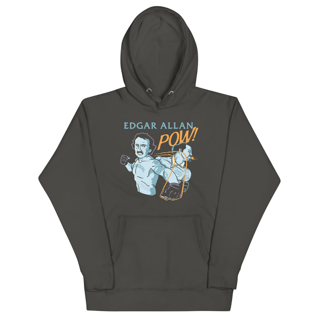 Edgar Allan Pow! Unisex Hoodie T-Shirts, Sweatshirt | PureTeeCo.com (Image 4)