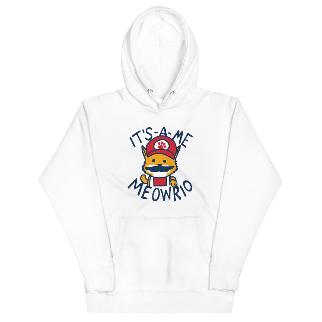 It's-a-me Meowrio Unisex Hoodie T-Shirts, Sweatshirt | PureTeeCo.com (Image 2)