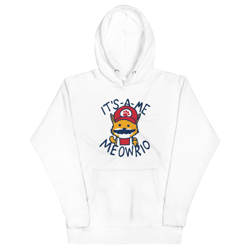It's-a-me Meowrio Unisex Hoodie T-Shirts, Sweatshirt | PureTeeCo.com (Image 2)