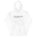 Most Intelligent Person in the World Citation Needed Unisex Hoodie T-Shirts, Sweatshirt | PureTeeCo.com (Image 1)