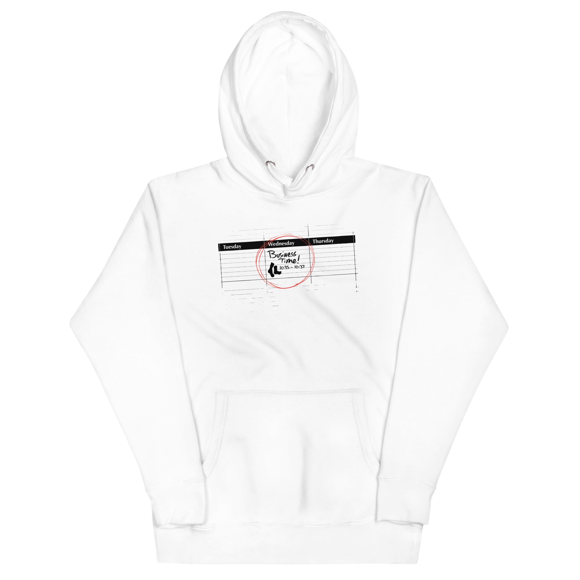 It's Business Time Unisex Hoodie T-Shirts, Sweatshirt | PureTeeCo.com (Image 1)