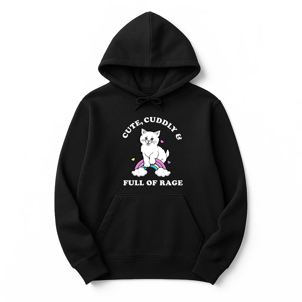 Unisex | Rage Kitty | Pullover Hoodie