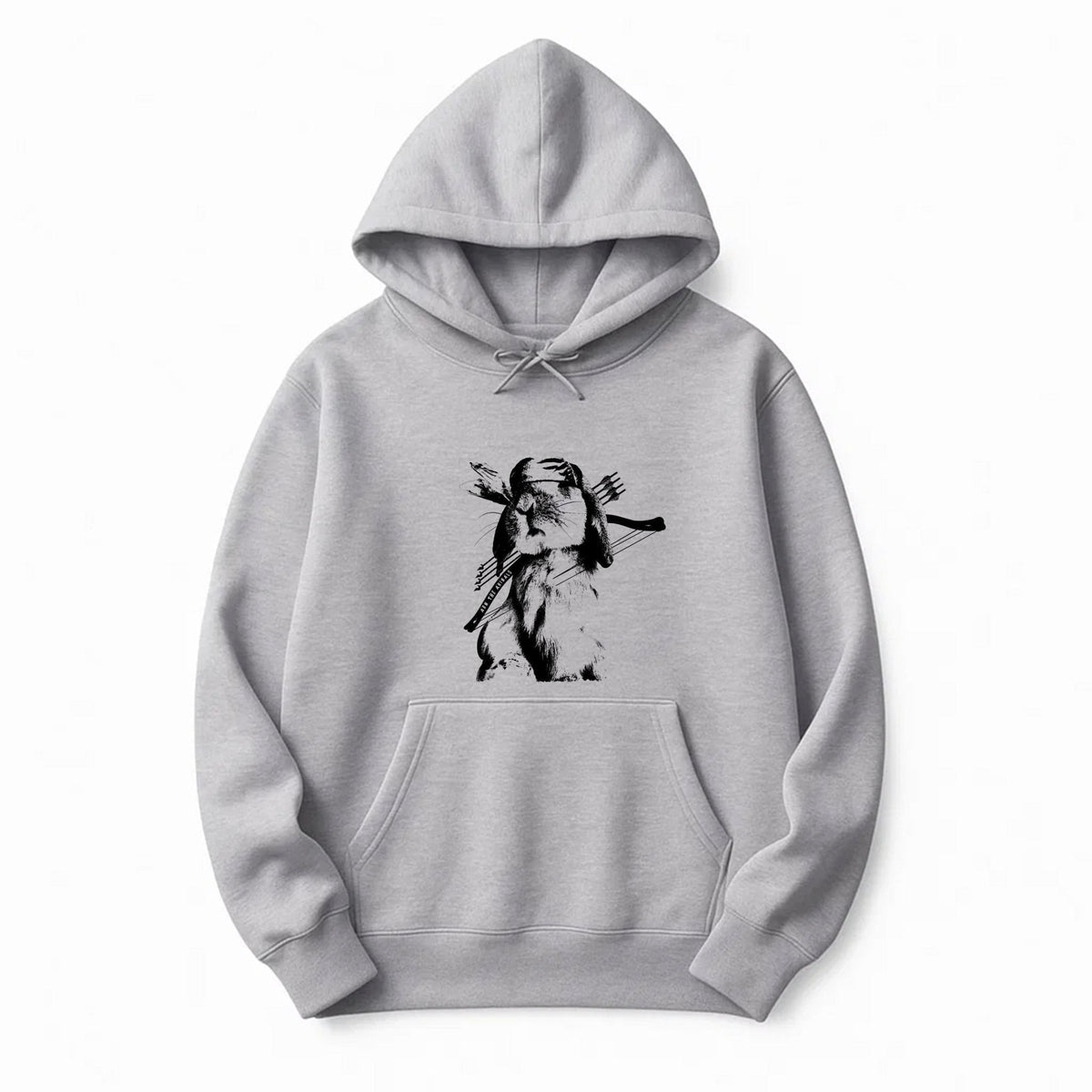 Unisex | Rambo Bunny | Pullover Hoodie