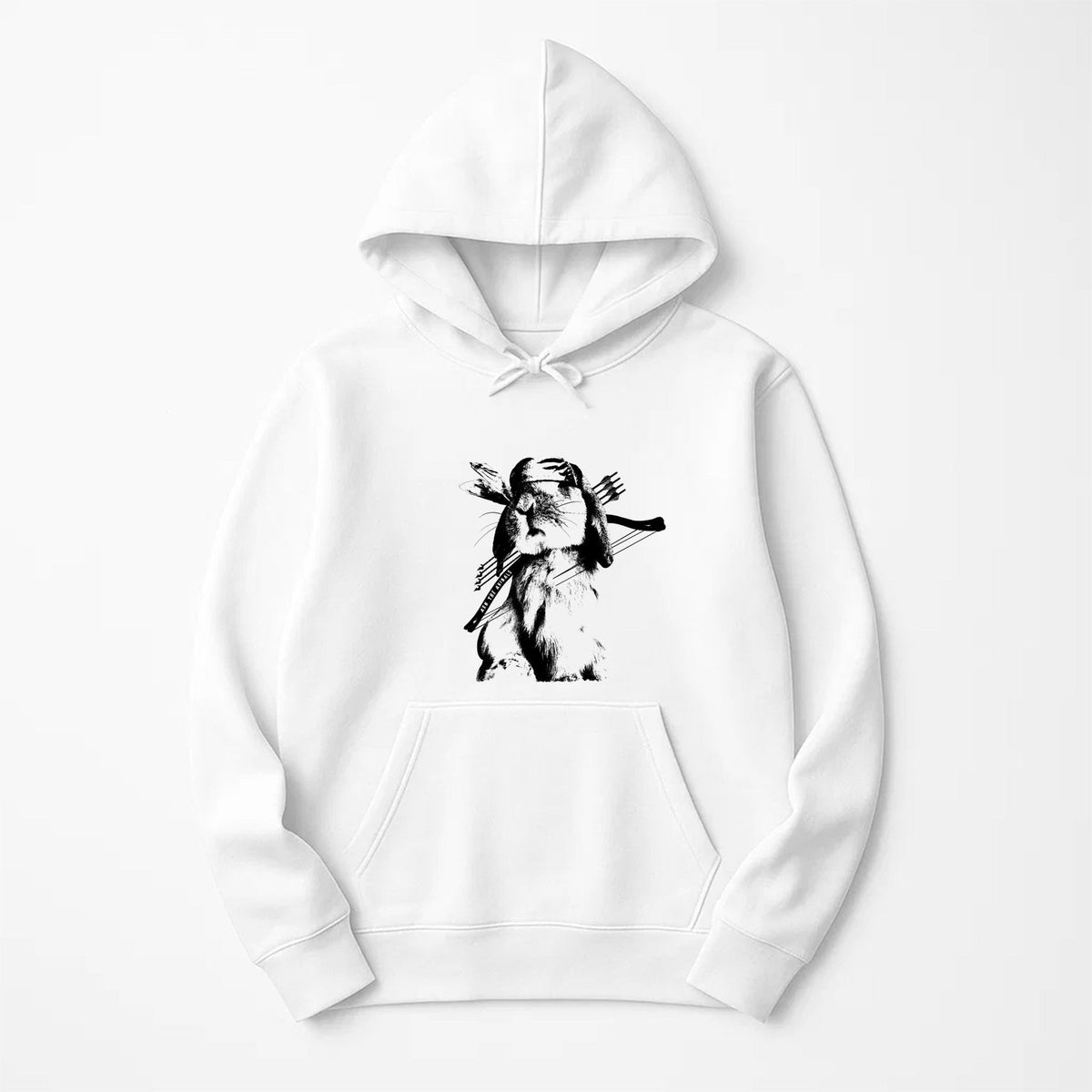 Unisex | Rambo Bunny | Pullover Hoodie