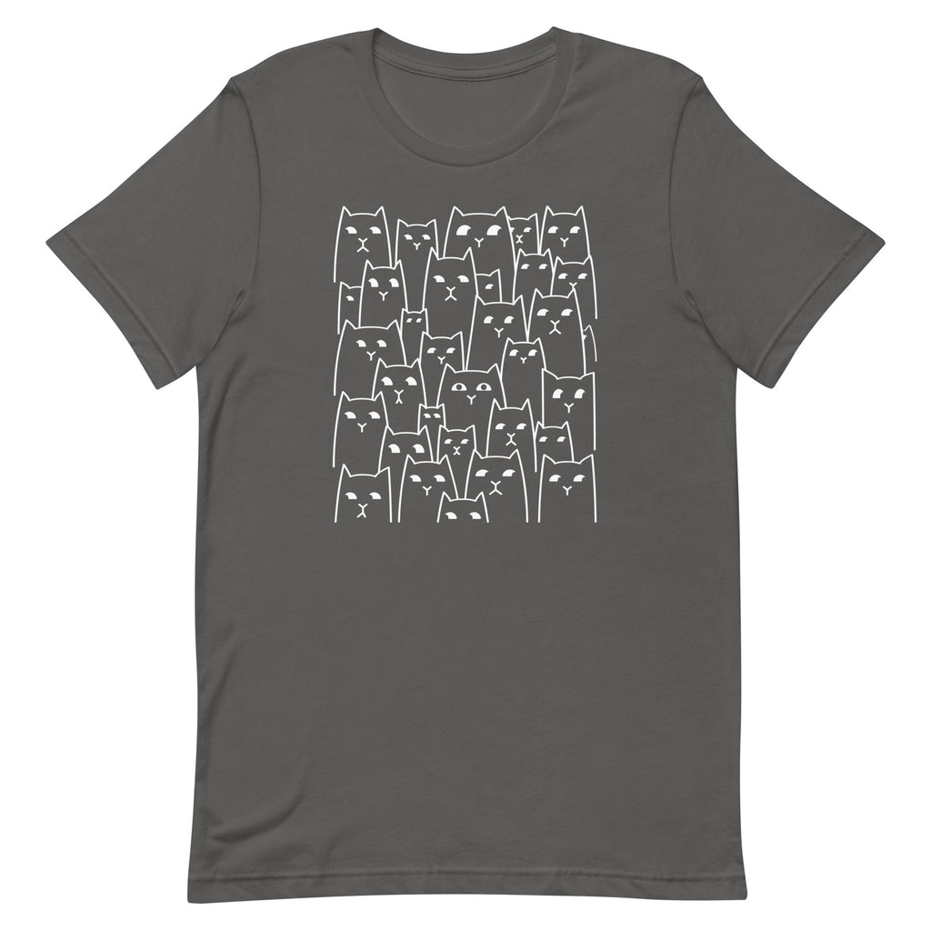 Suspicious Cats Men's Signature Tee Hoodie, Sweatshirt | PureTeeCo.com (Image 1)
