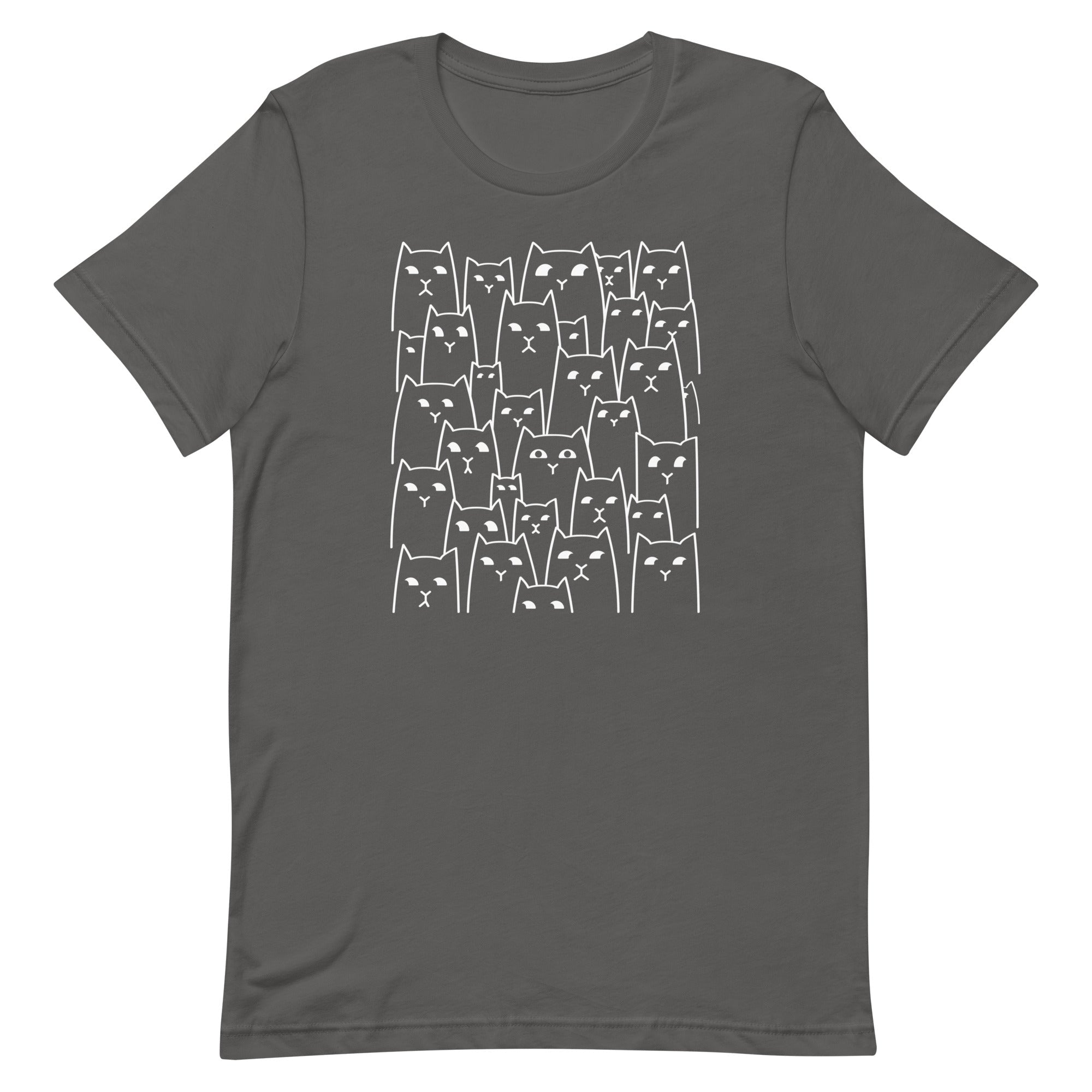 Suspicious Cats Men's Signature Tee Hoodie, Sweatshirt | PureTeeCo.com (Image 1)