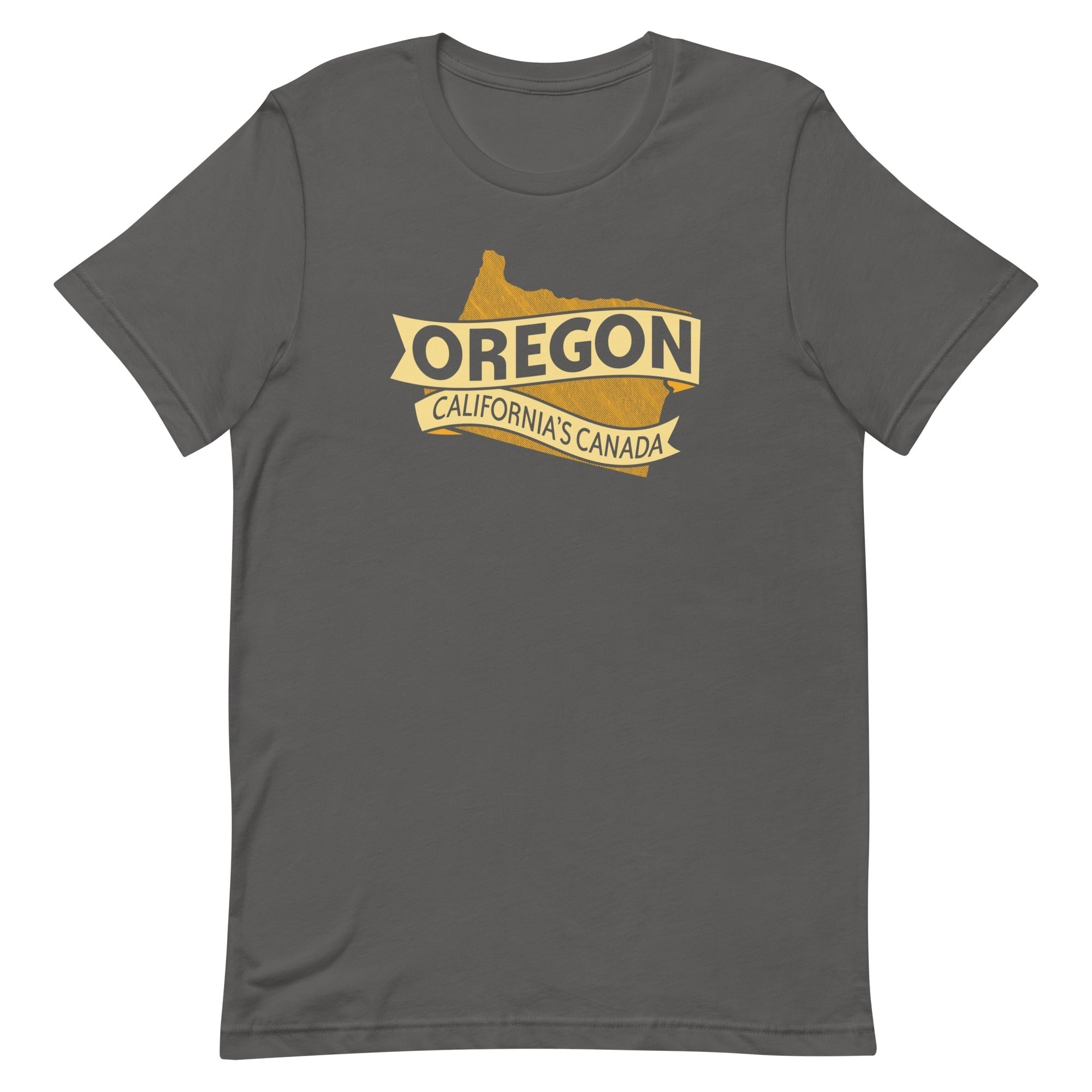Oregon California's Canada Men's Signature Tee Hoodie, Sweatshirt | PureTeeCo.com (Image 4)