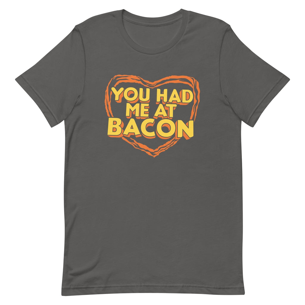 You Had Me At Bacon Men's Signature Tee Hoodie, Sweatshirt | PureTeeCo.com (Image 5)