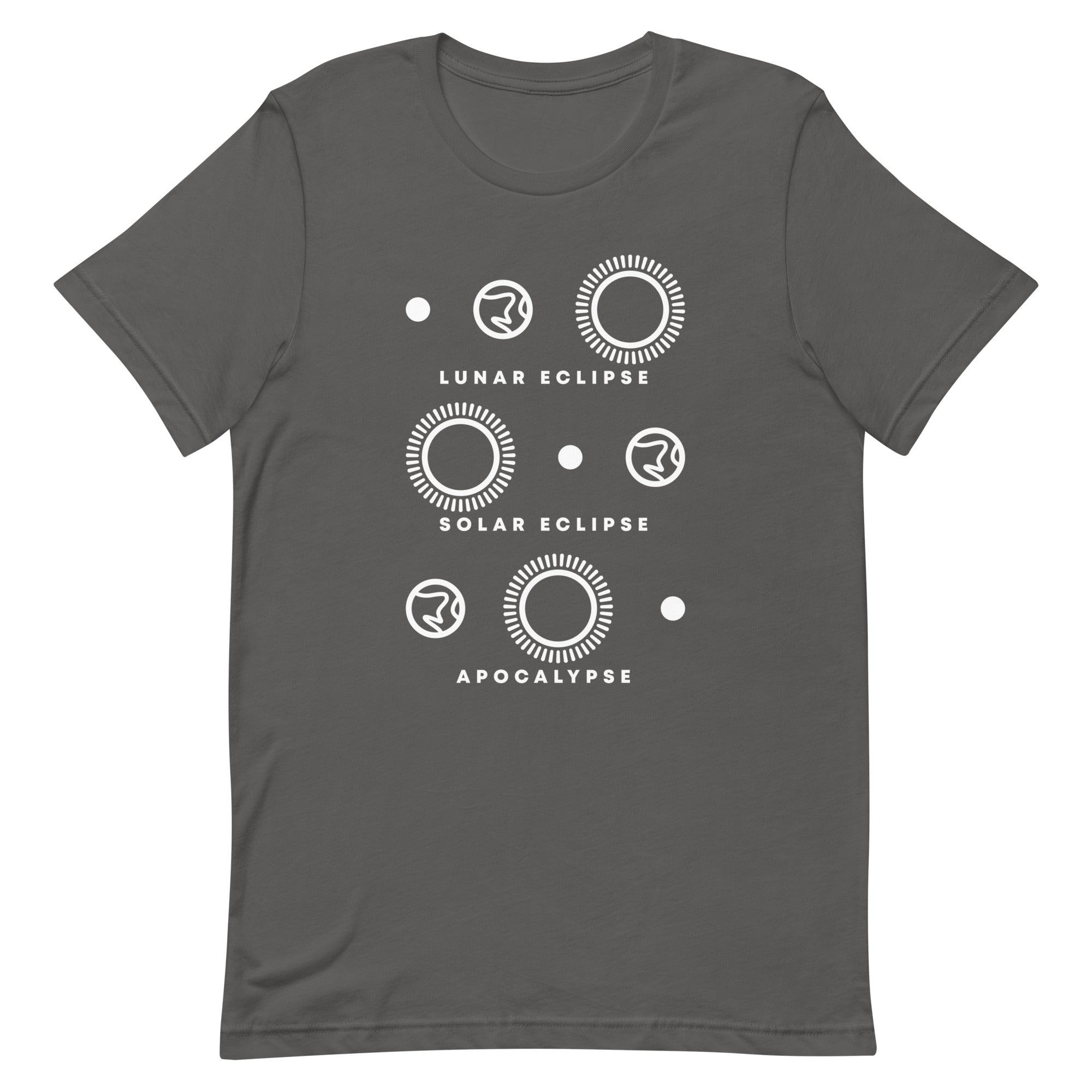 Lunar Eclipse Solar Eclipse Apocalypse Men's Signature Tee Hoodie, Sweatshirt | PureTeeCo.com (Image 5)