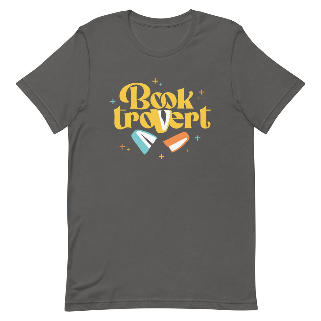 Booktrovert Men's Signature Tee Hoodie, Sweatshirt | PureTeeCo.com (Image 5)
