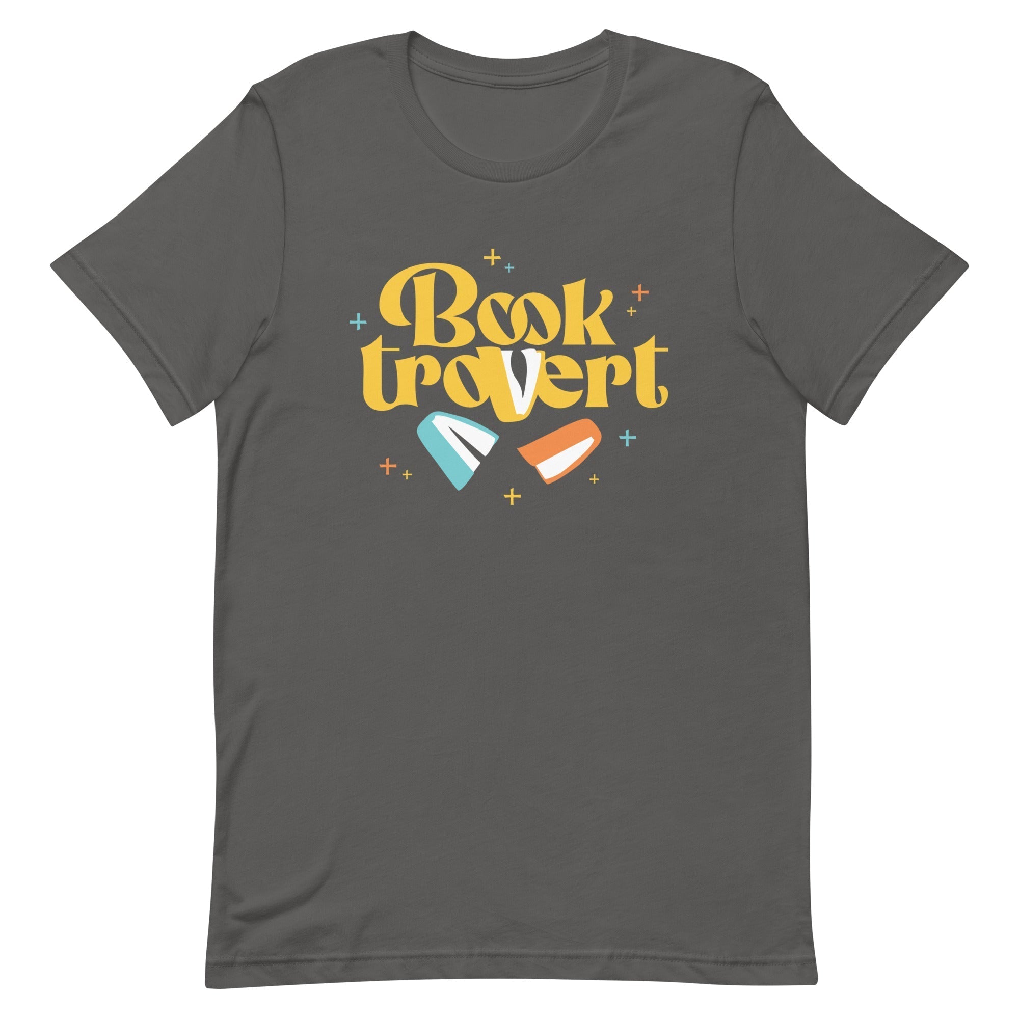 Booktrovert Men's Signature Tee Hoodie, Sweatshirt | PureTeeCo.com (Image 5)