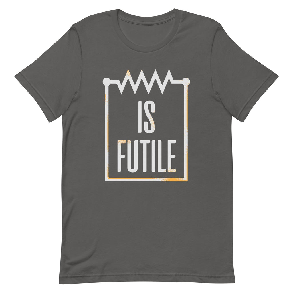 Resistor Is Futile Men's Signature Tee Hoodie, Sweatshirt | PureTeeCo.com (Image 1)