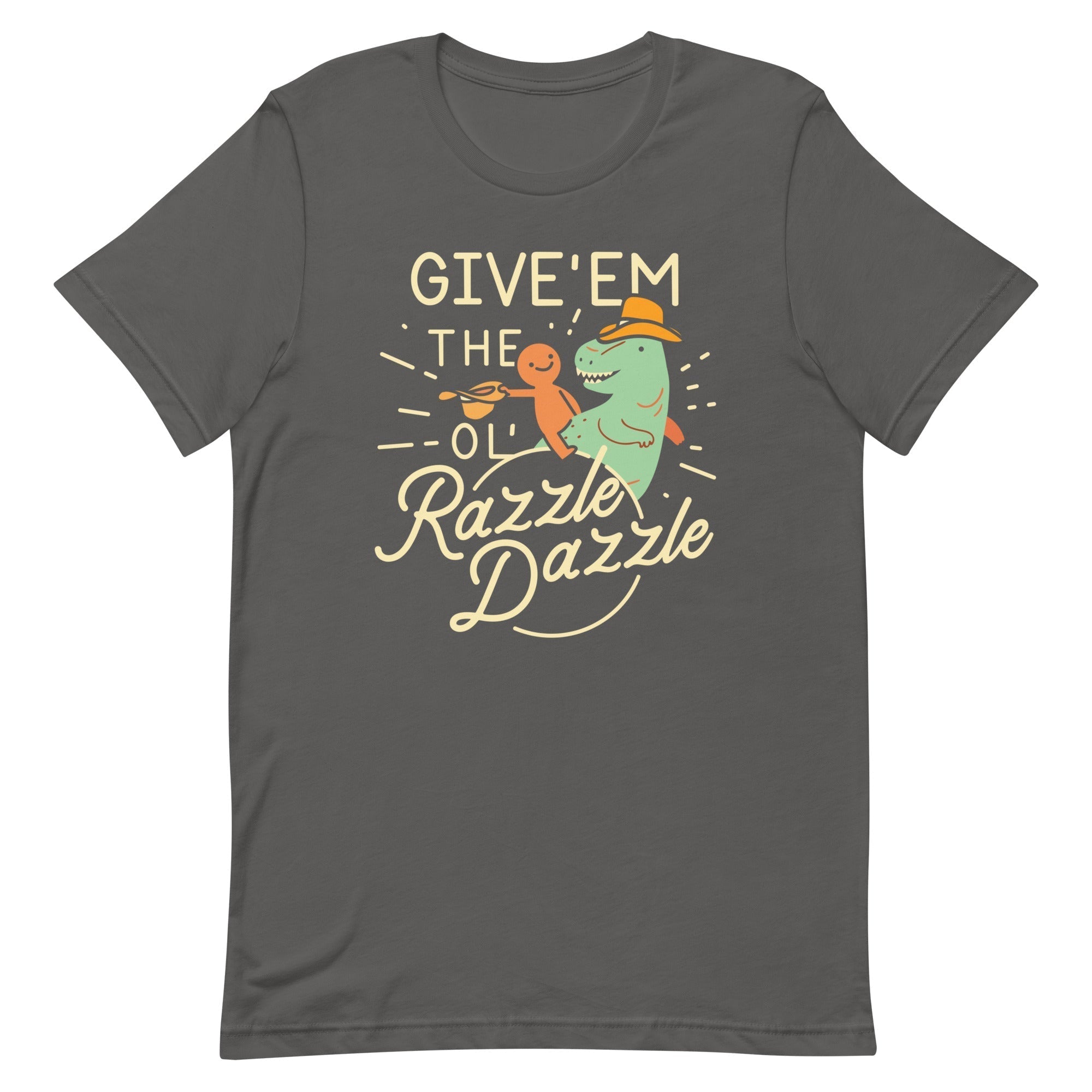 Give'em The Ol' Razzle Dazzle Men's Signature Tee Hoodie, Sweatshirt | PureTeeCo.com (Image 5)