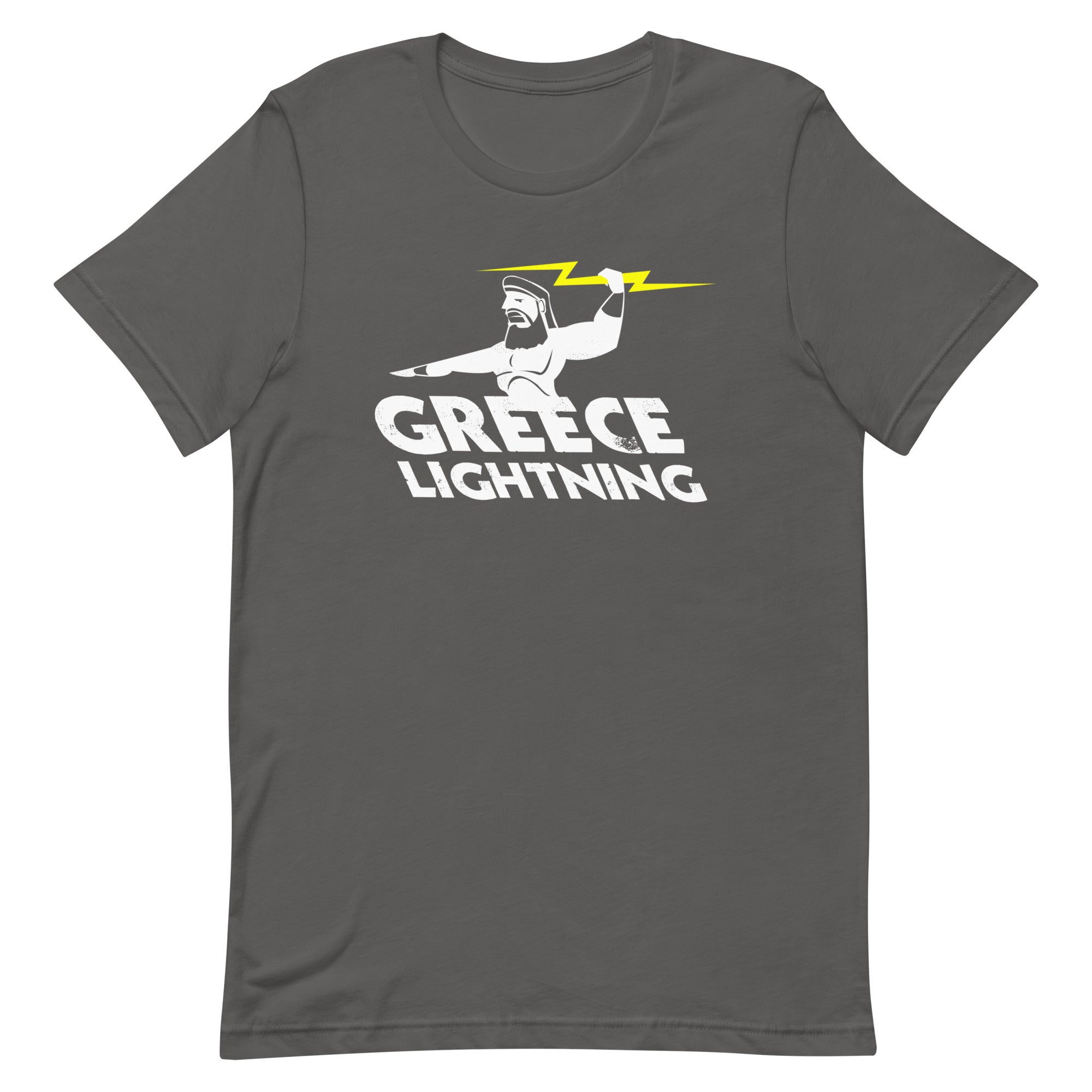 Greece Lightning Men's Signature Tee Hoodie, Sweatshirt | PureTeeCo.com (Image 4)