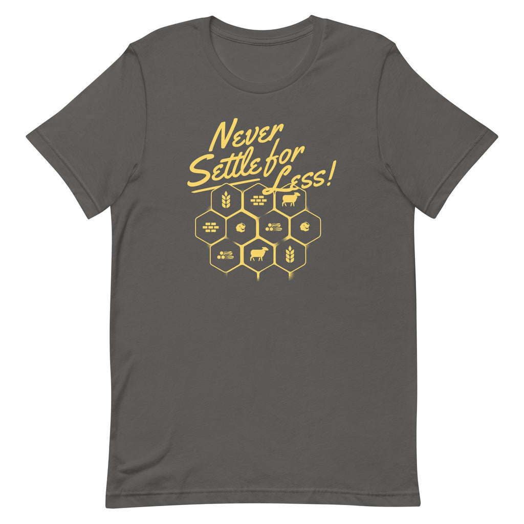 Never Settle For Less Men's Signature Tee Hoodie, Sweatshirt | PureTeeCo.com (Image 5)