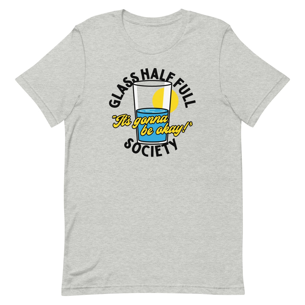 Glass Half Full Society Men's Signature Tee Hoodie, Sweatshirt | PureTeeCo.com (Image 1)