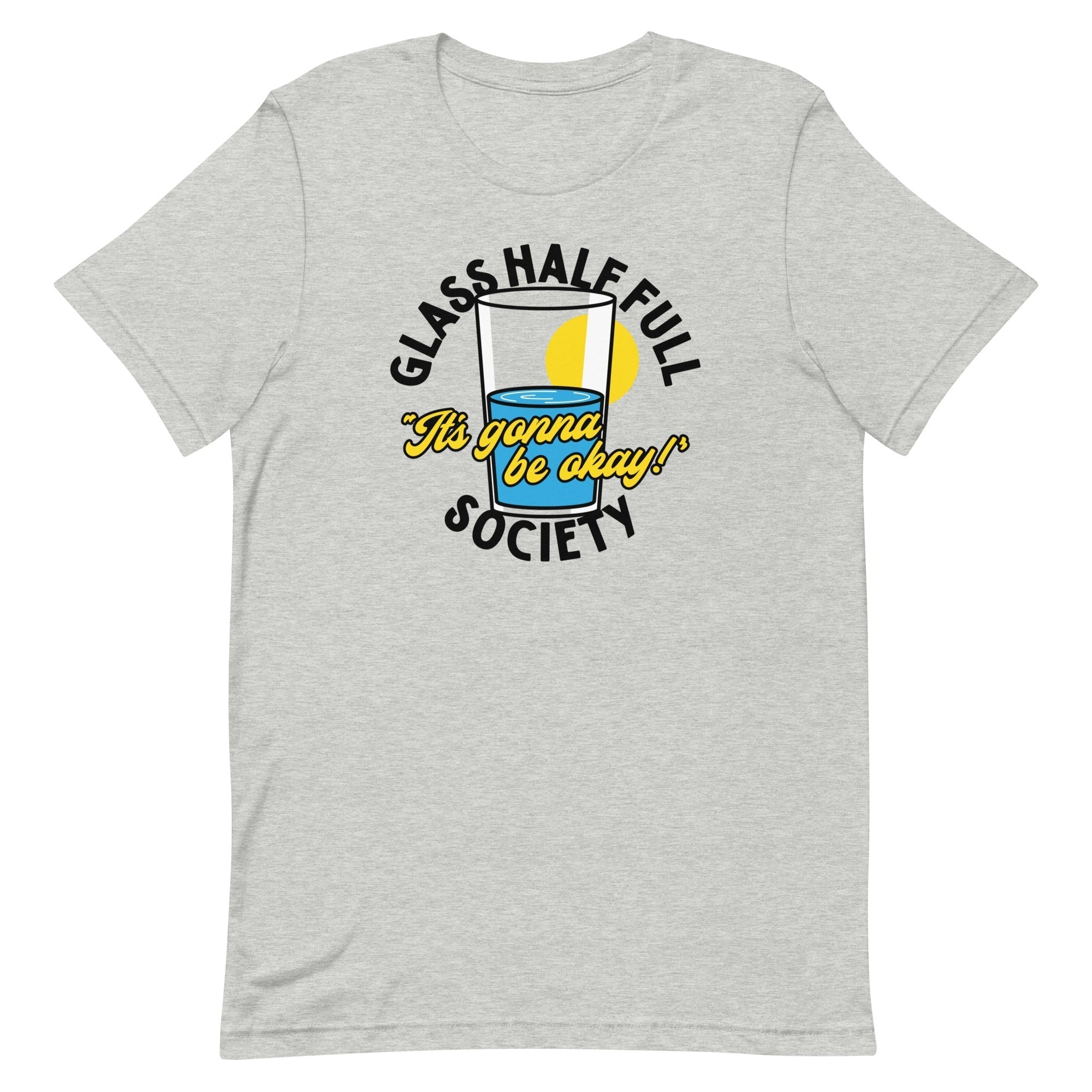 Glass Half Full Society Men's Signature Tee Hoodie, Sweatshirt | PureTeeCo.com (Image 1)