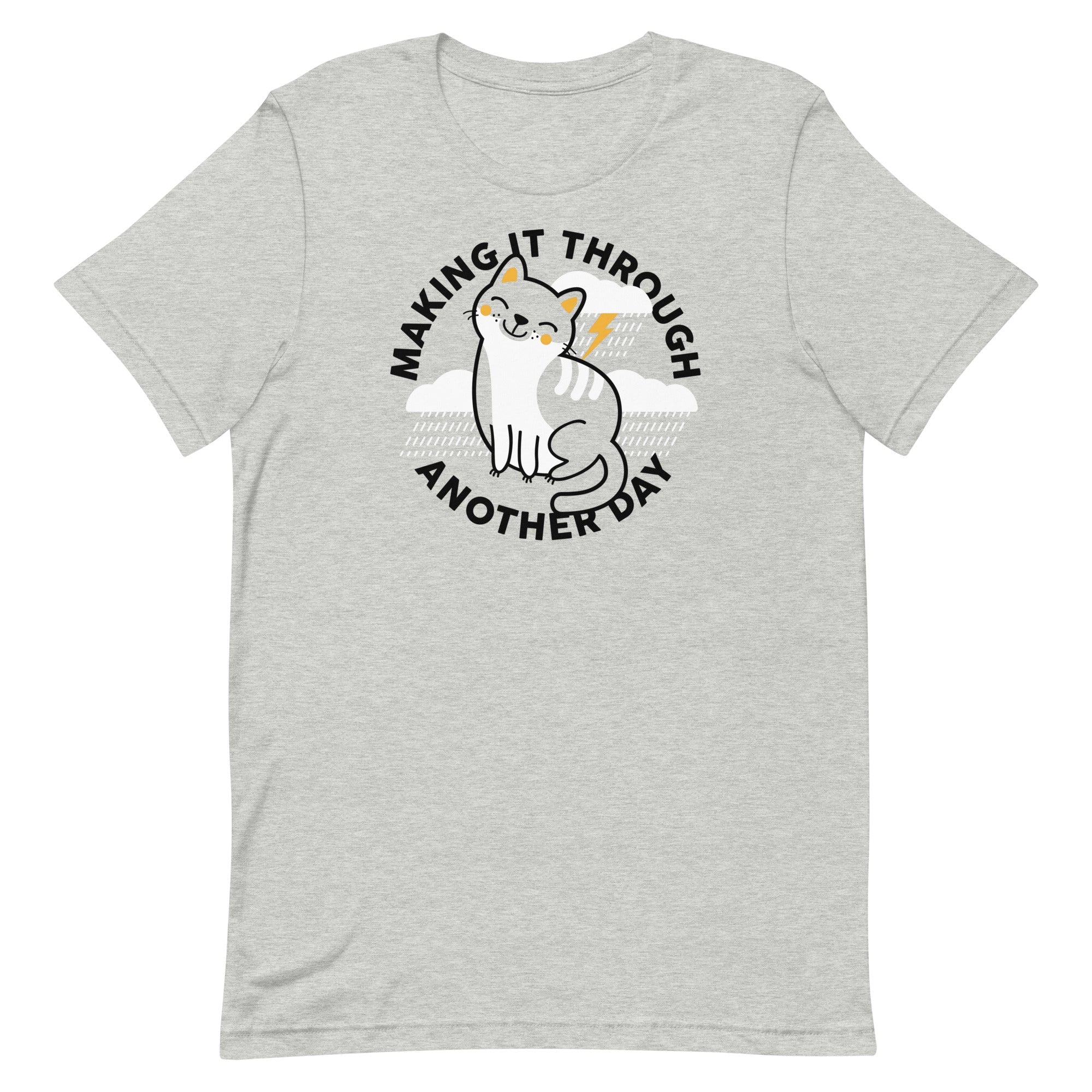 Making It Through Another Day Men's Signature Tee Hoodie, Sweatshirt | PureTeeCo.com (Image 4)