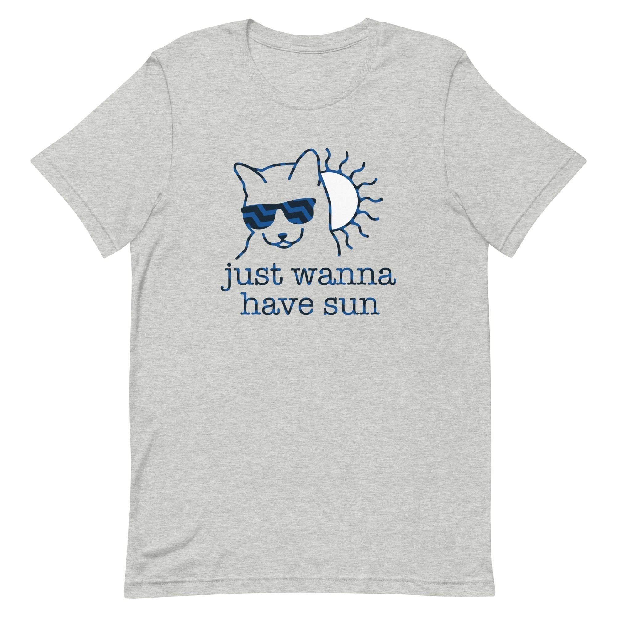 Just Wanna Have Sun Men's Signature Tee Hoodie, Sweatshirt | PureTeeCo.com (Image 3)