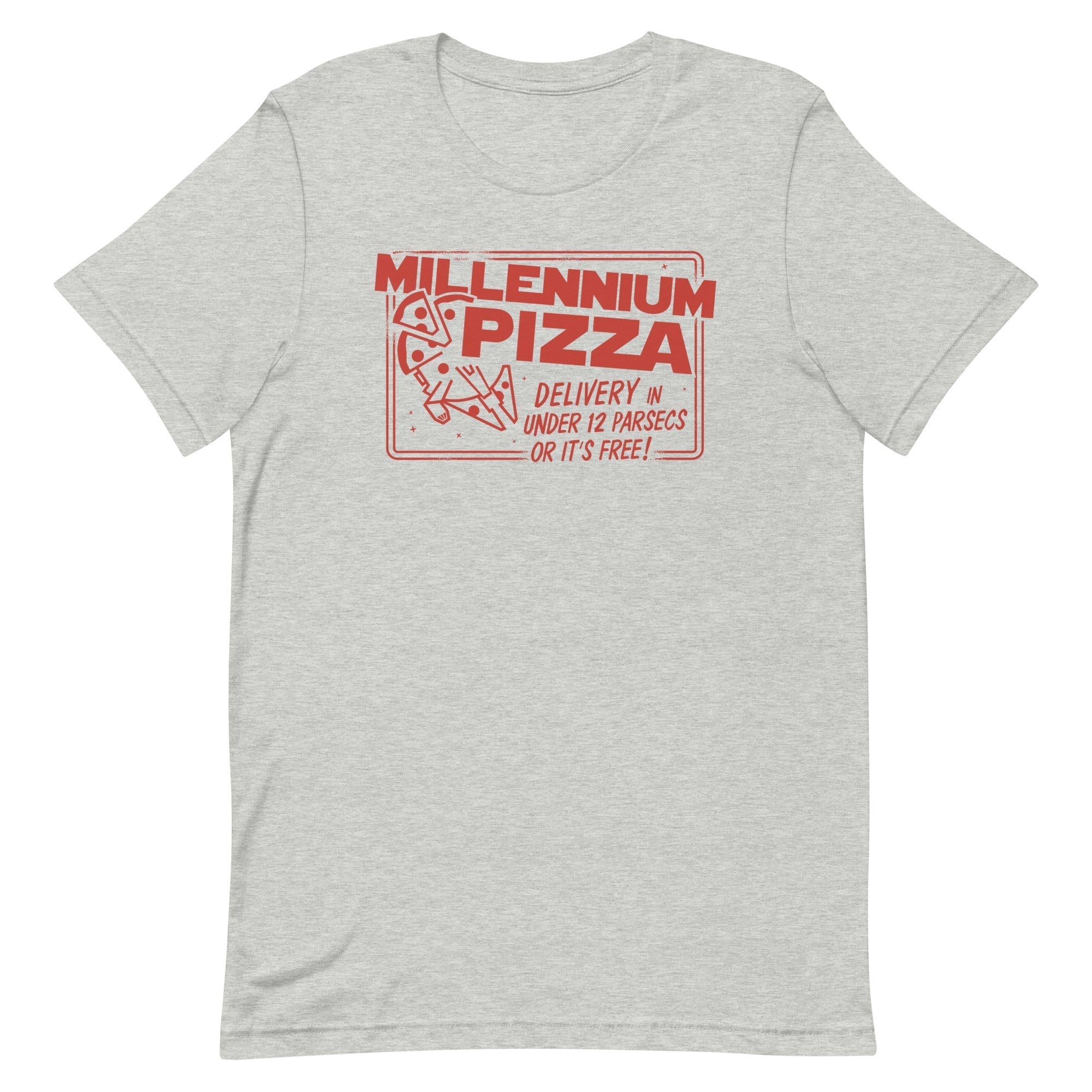 Millennium Pizza Men's Signature Tee Hoodie, Sweatshirt | PureTeeCo.com (Image 1)