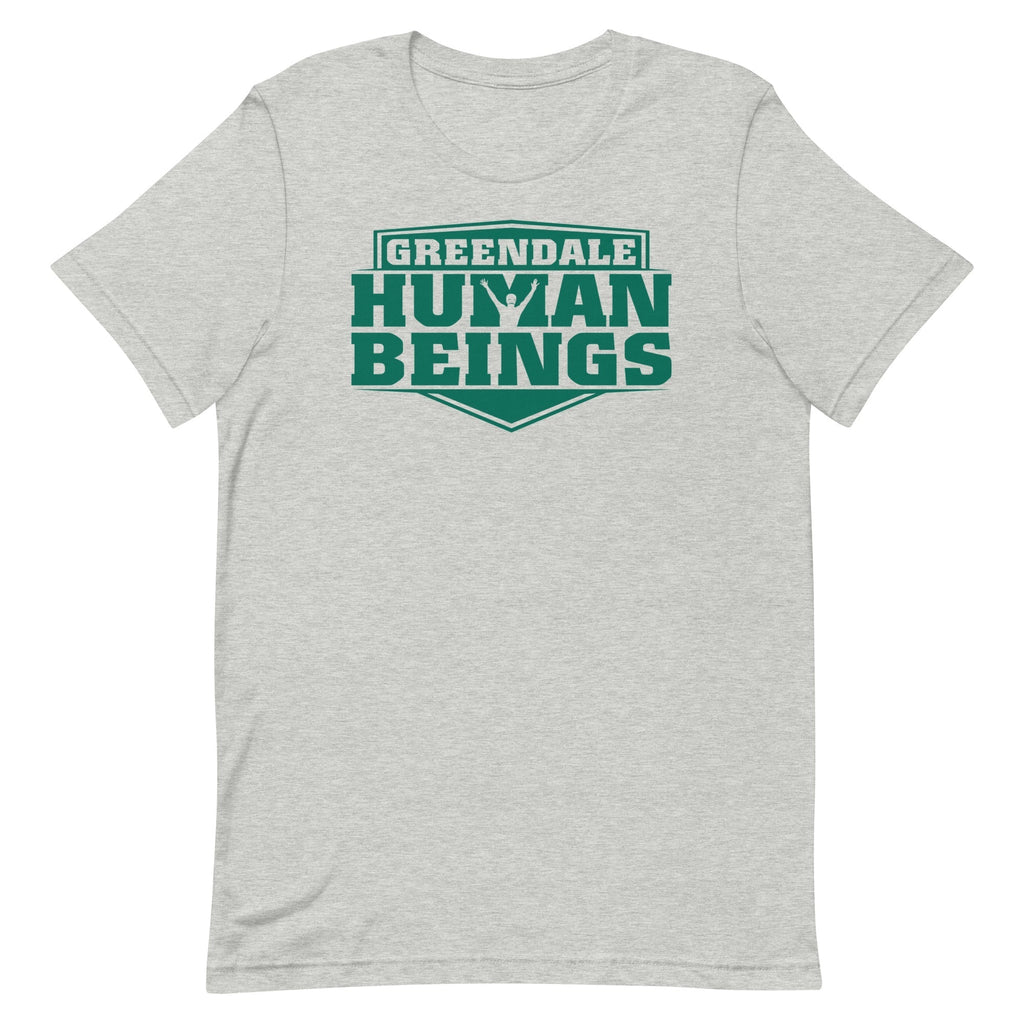 Greendale Human Beings Men's Signature Tee Hoodie, Sweatshirt | PureTeeCo.com (Image 1)