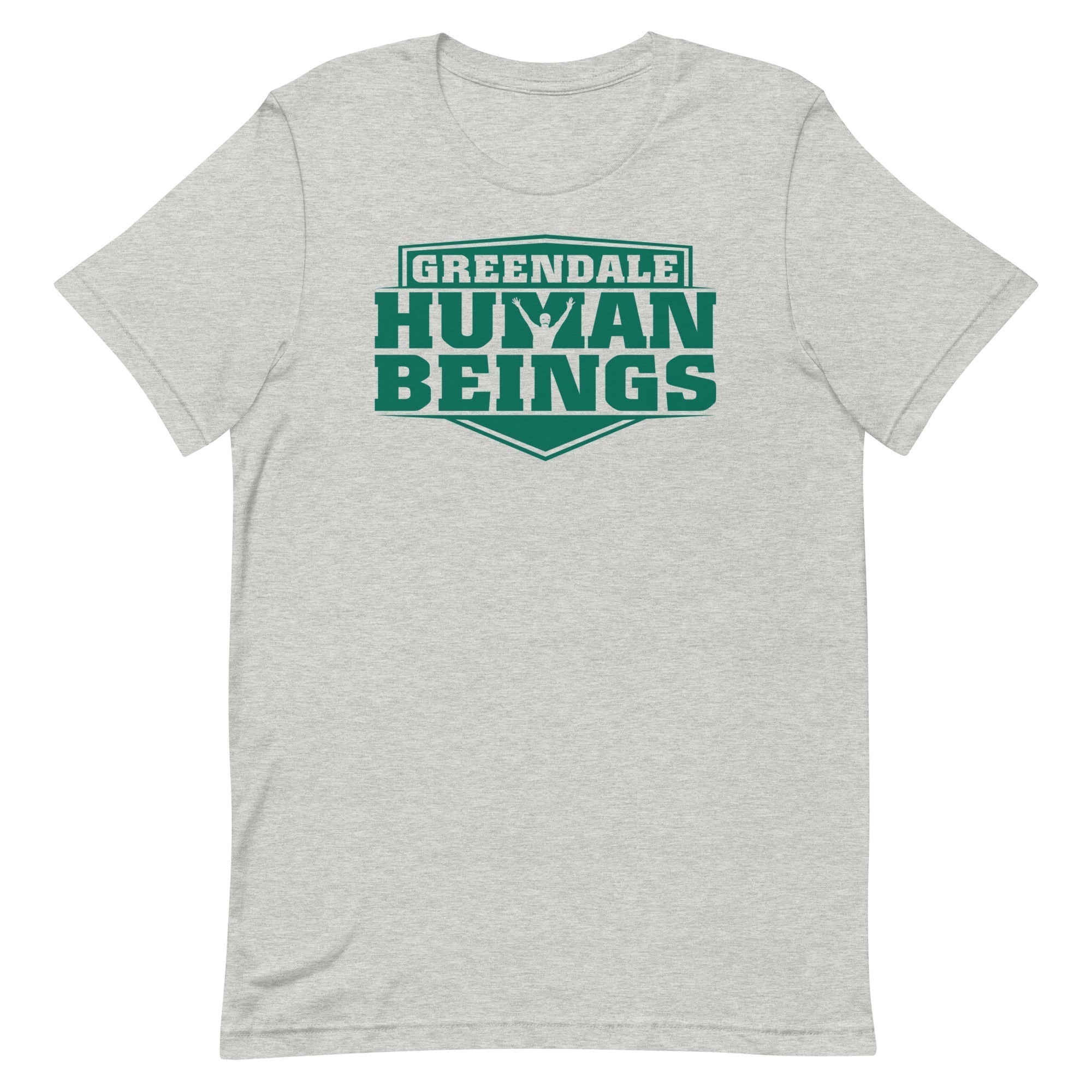Greendale Human Beings Men's Signature Tee Hoodie, Sweatshirt | PureTeeCo.com (Image 1)