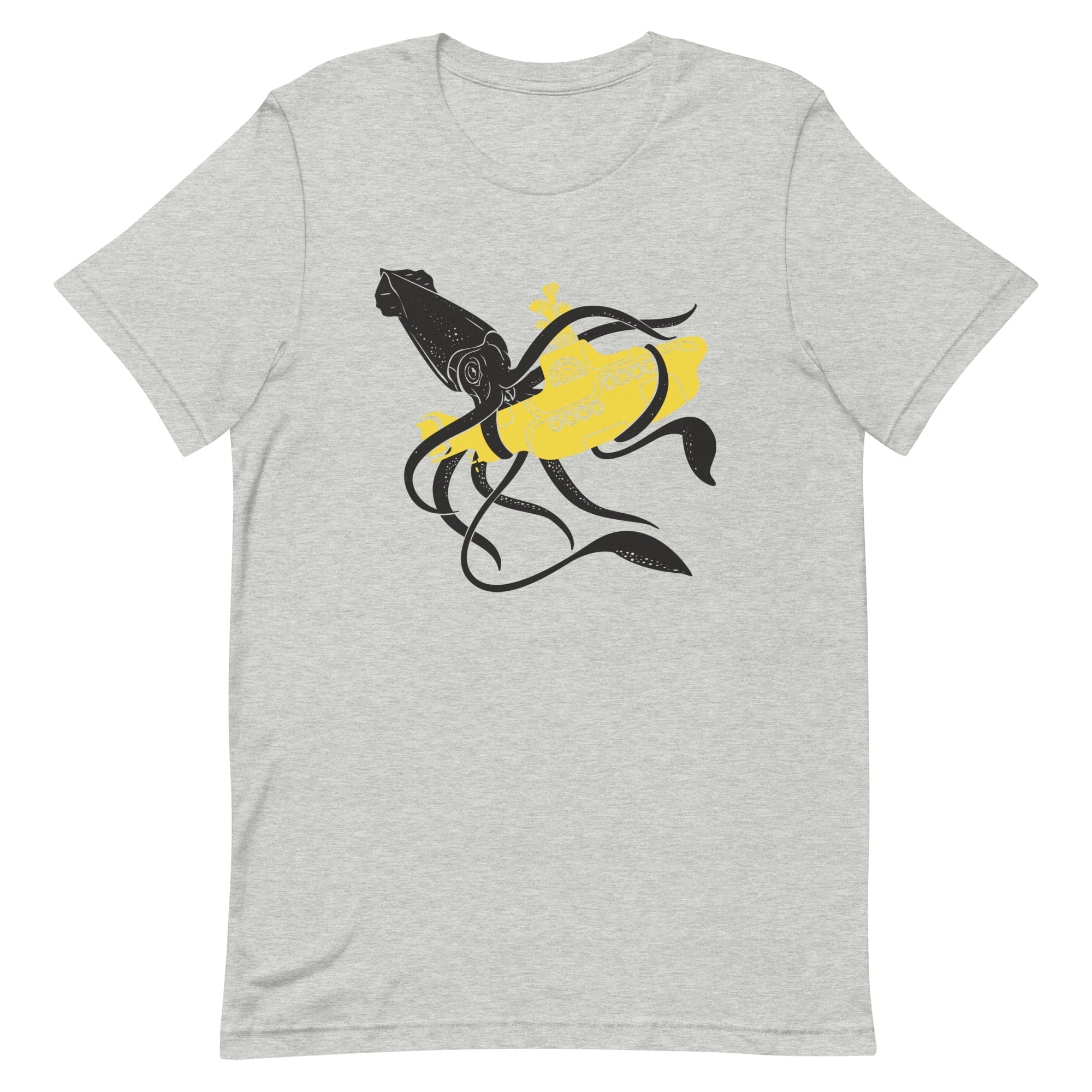 Squid Sub Battle Men's Signature Tee Hoodie, Sweatshirt | PureTeeCo.com (Image 5)