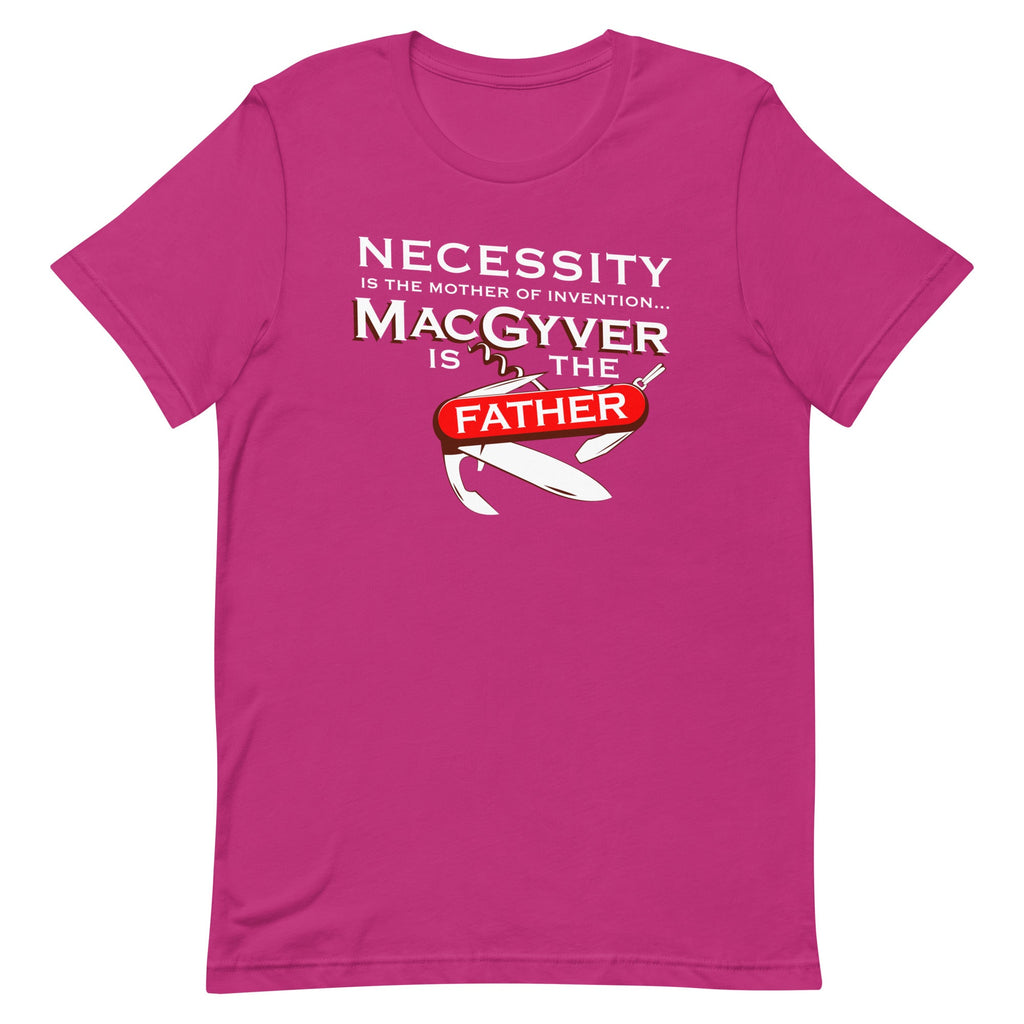 Necessity Is The Mother Men's Signature Tee Hoodie, Sweatshirt | PureTeeCo.com (Image 5)