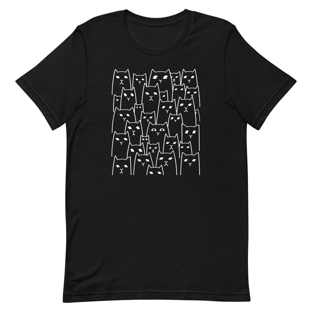 Suspicious Cats Men's Signature Tee Hoodie, Sweatshirt | PureTeeCo.com (Image 2)