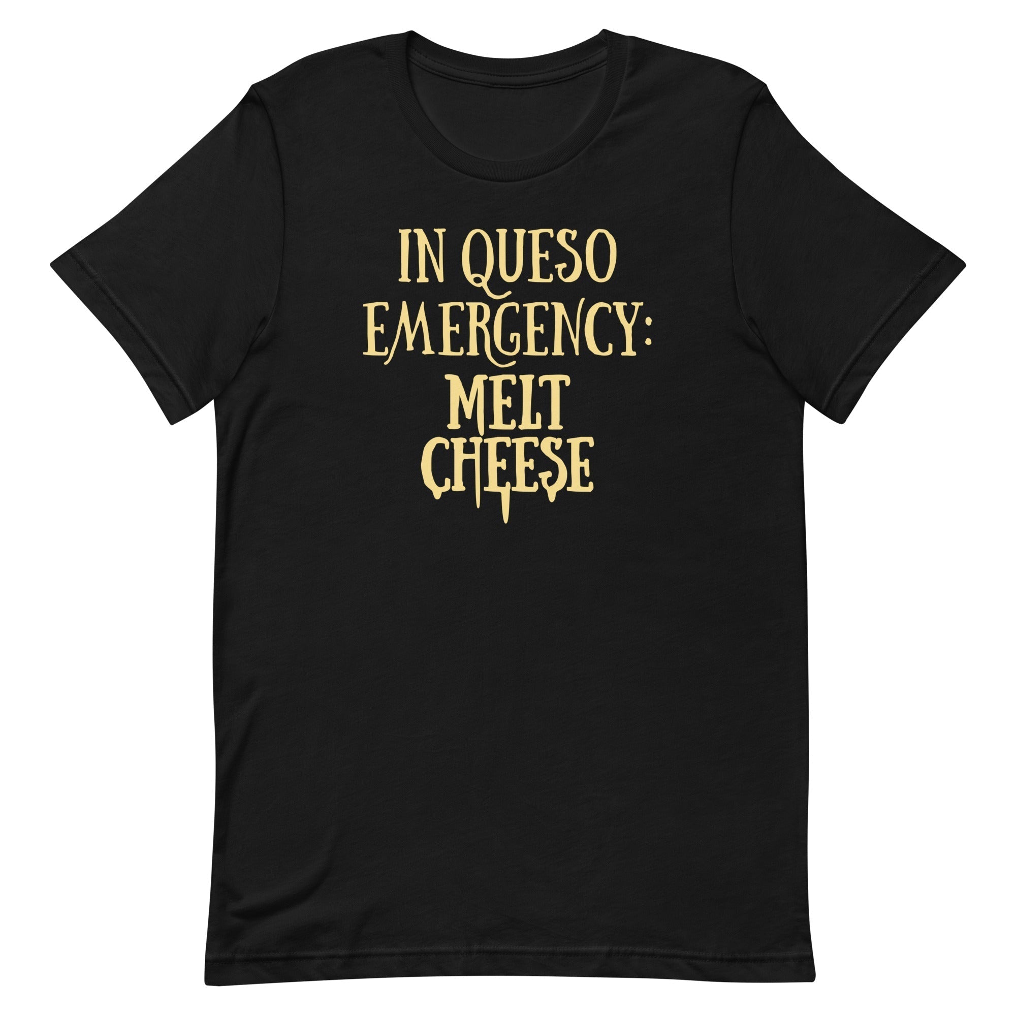 In Queso Emergency: Melt Cheese Men's Signature Tee Hoodie, Sweatshirt | PureTeeCo.com (Image 2)