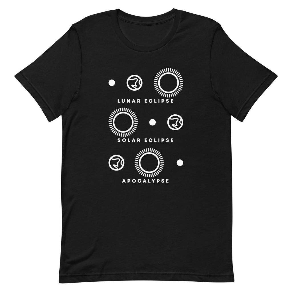 Lunar Eclipse Solar Eclipse Apocalypse Men's Signature Tee Hoodie, Sweatshirt | PureTeeCo.com (Image 2)