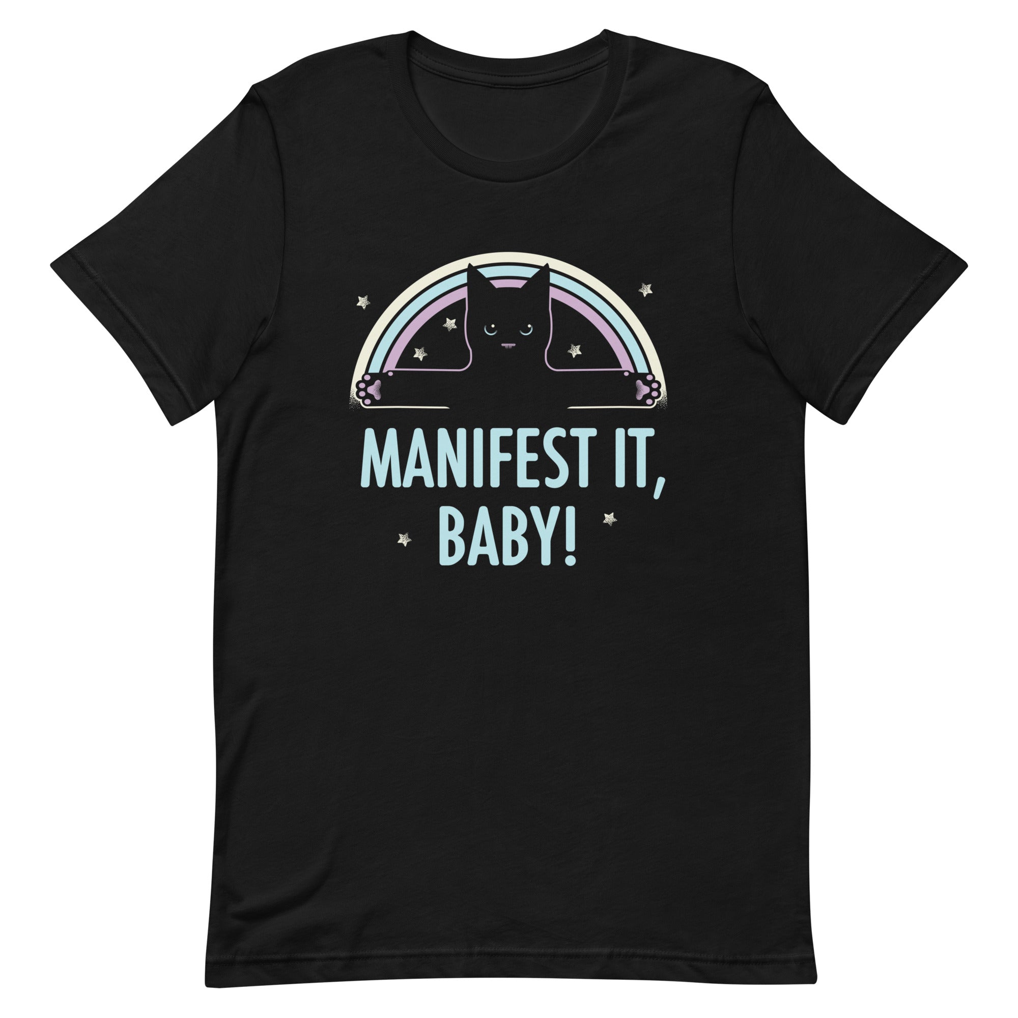 Manifest It, Baby! Men's Signature Tee Hoodie, Sweatshirt | PureTeeCo.com (Image 2)