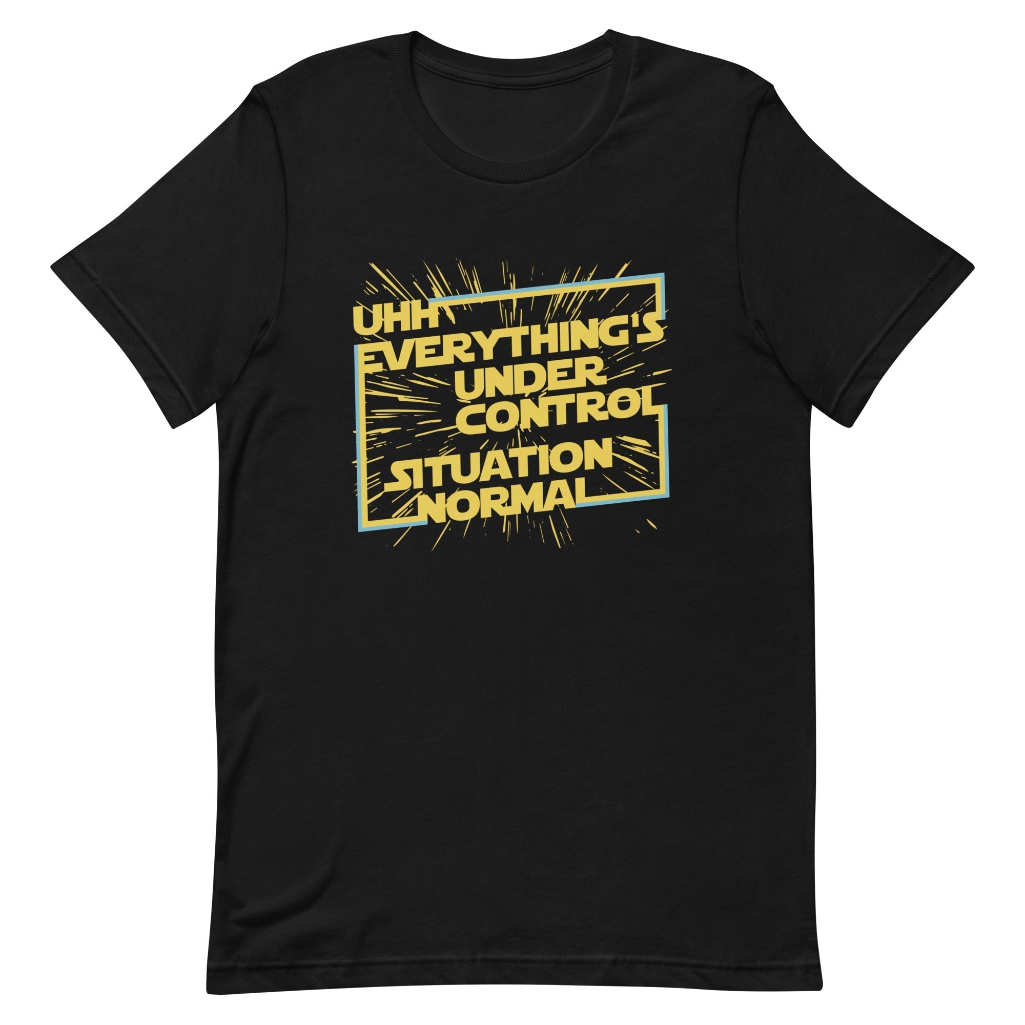Everything's Under Control Situation Normal Men's Signature Tee Hoodie, Sweatshirt | PureTeeCo.com (Image 2)