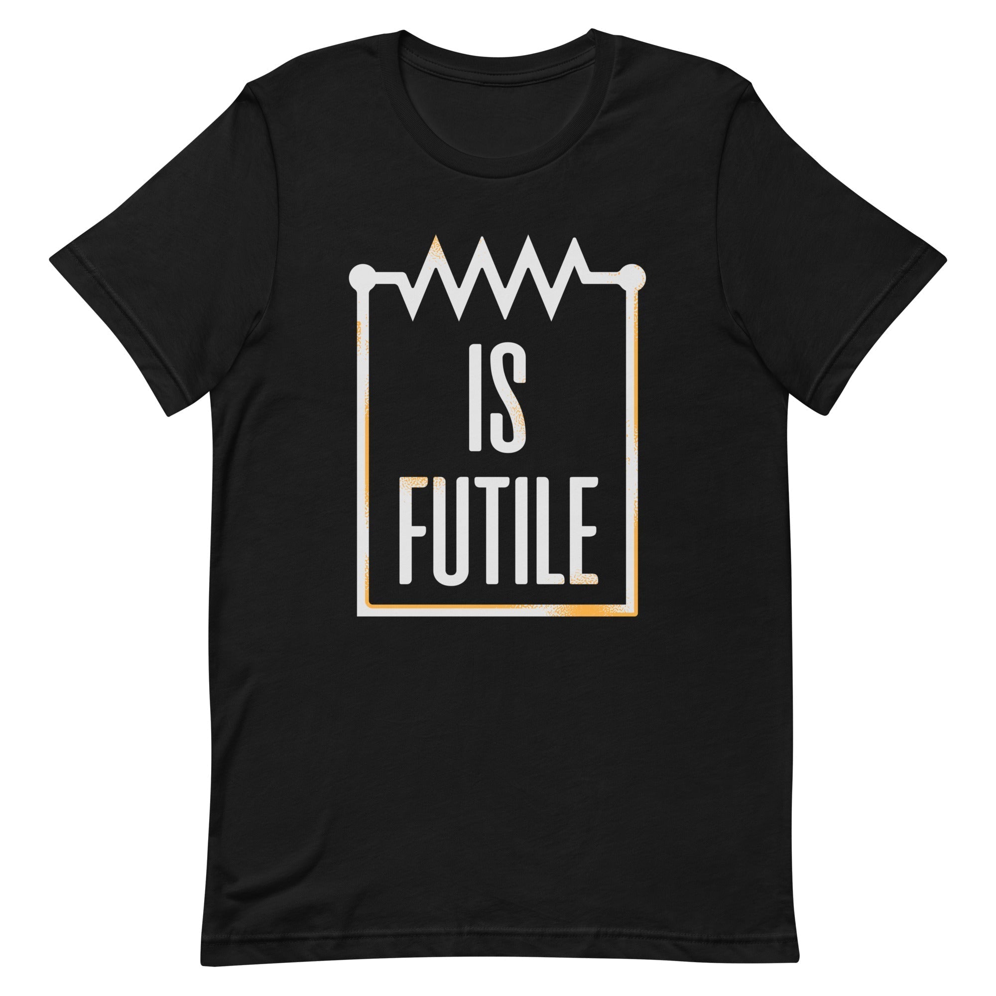 Resistor Is Futile Men's Signature Tee Hoodie, Sweatshirt | PureTeeCo.com (Image 2)
