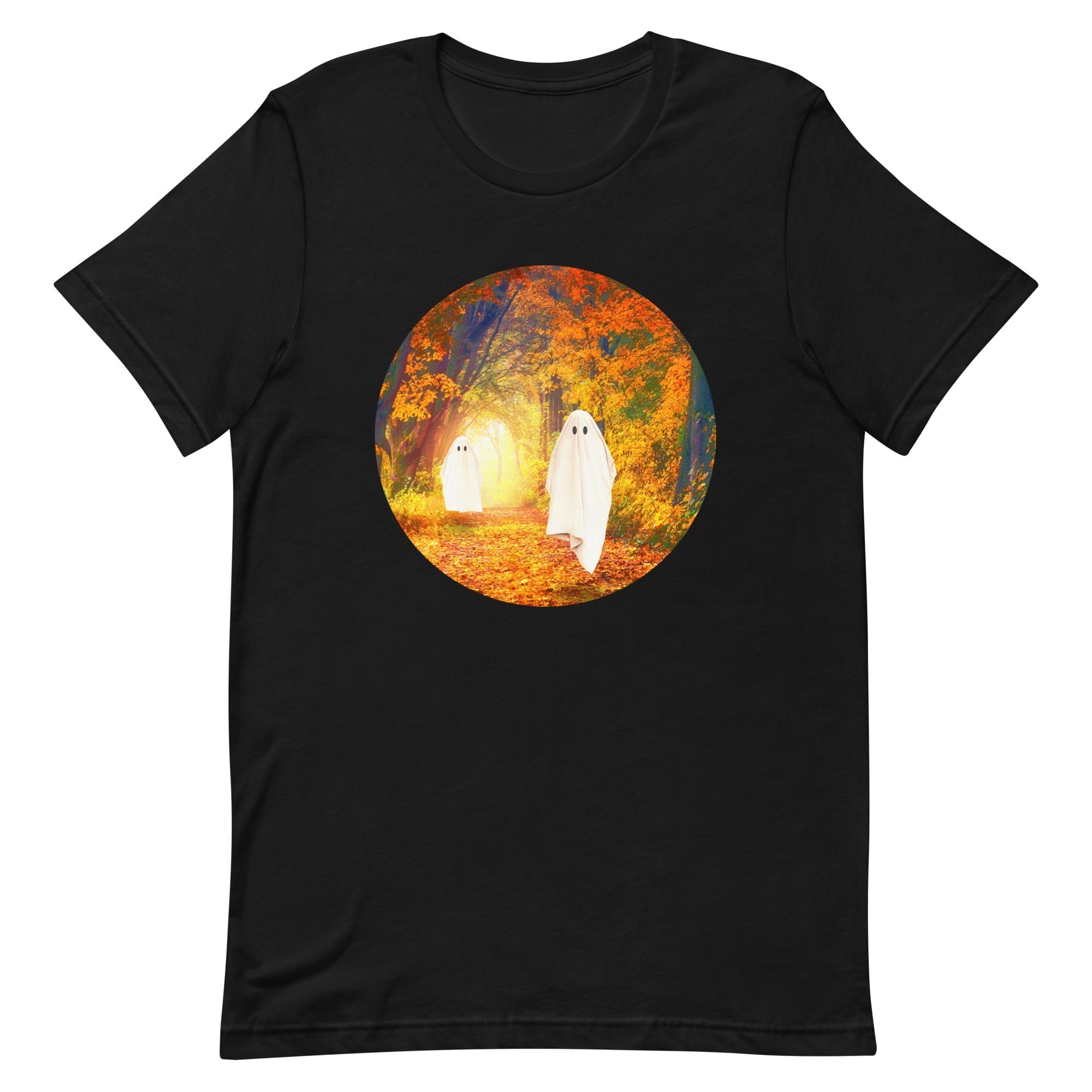 Autumn Ghosts Men's Signature Tee Hoodie, Sweatshirt | PureTeeCo.com (Image 1)
