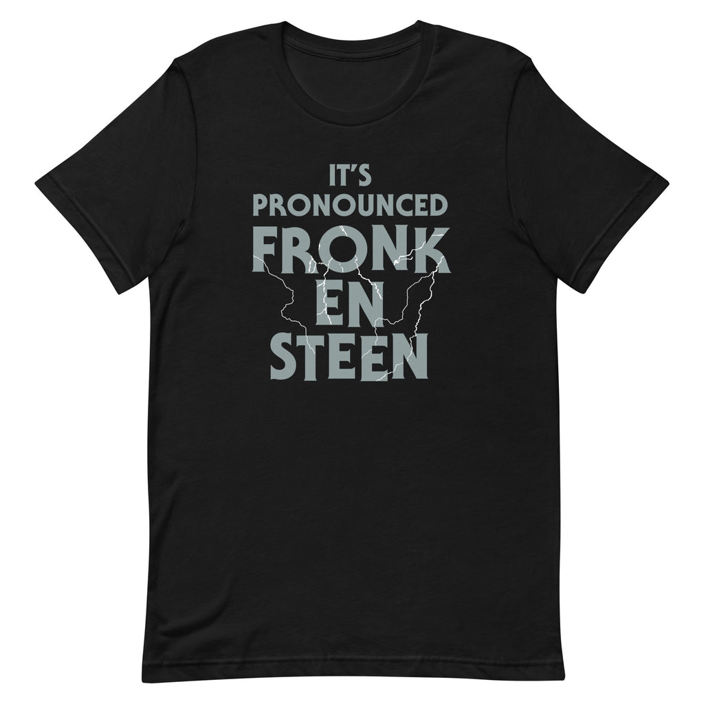 It's Pronounced Fronk-En-Steen Men's Signature Tee Hoodie, Sweatshirt | PureTeeCo.com (Image 1)